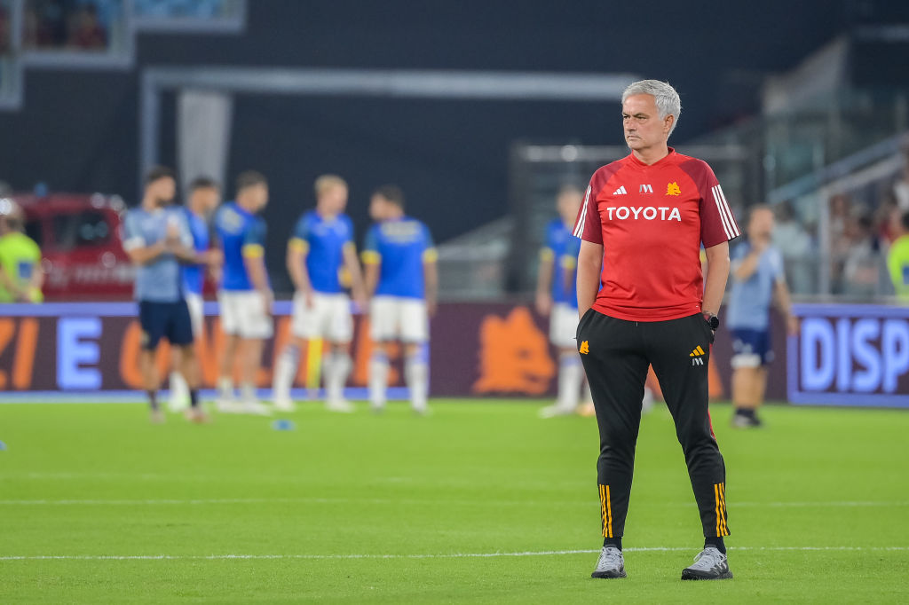 José Mourinho in campo 