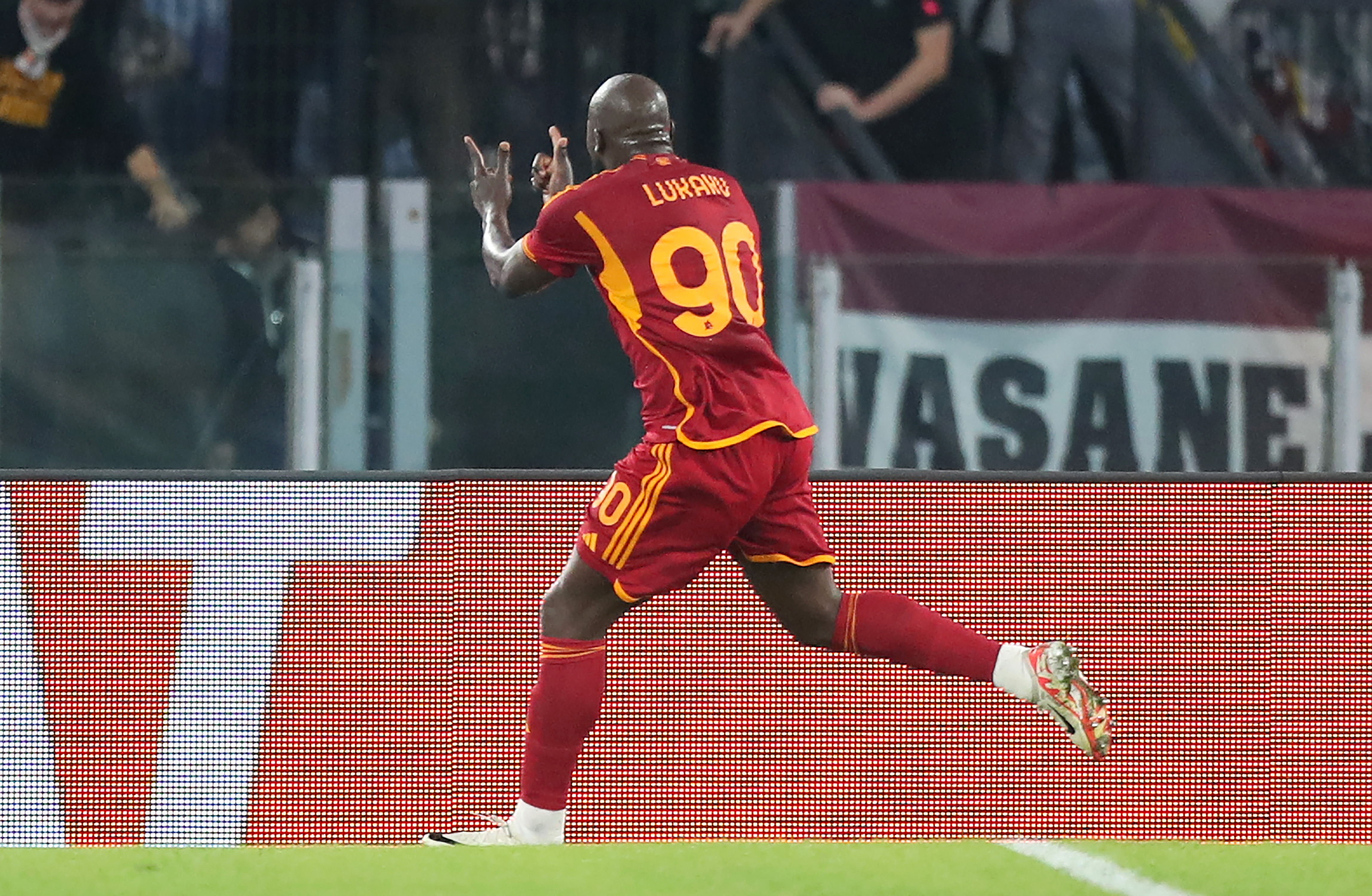 Lukaku durante Roma-Servette