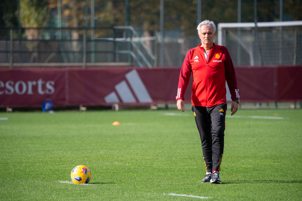 Mourinho a Trigoria