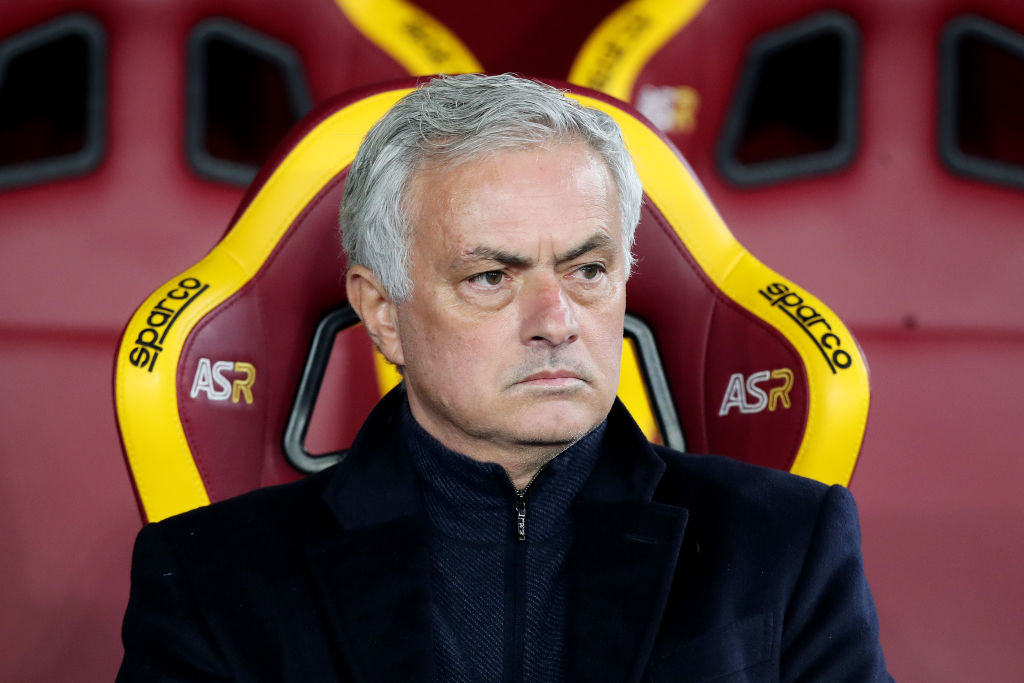 José Mourinho, l'allenatore della Roma