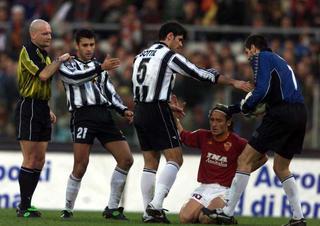 Totti Roma Udinese 2000