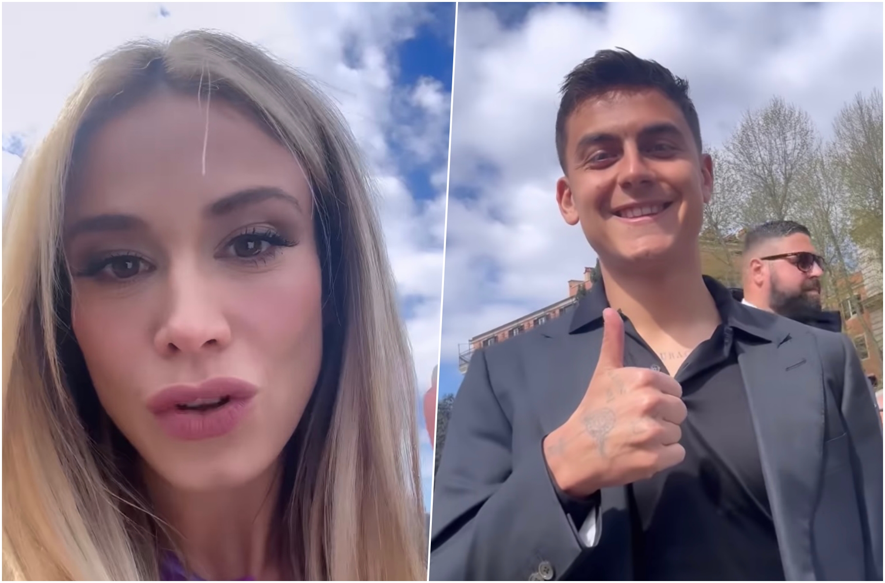 Diletta Leotta e Paulo Dybala al Colosseo