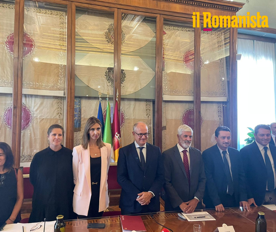 Stadio della Roma conferenza Gualtieri