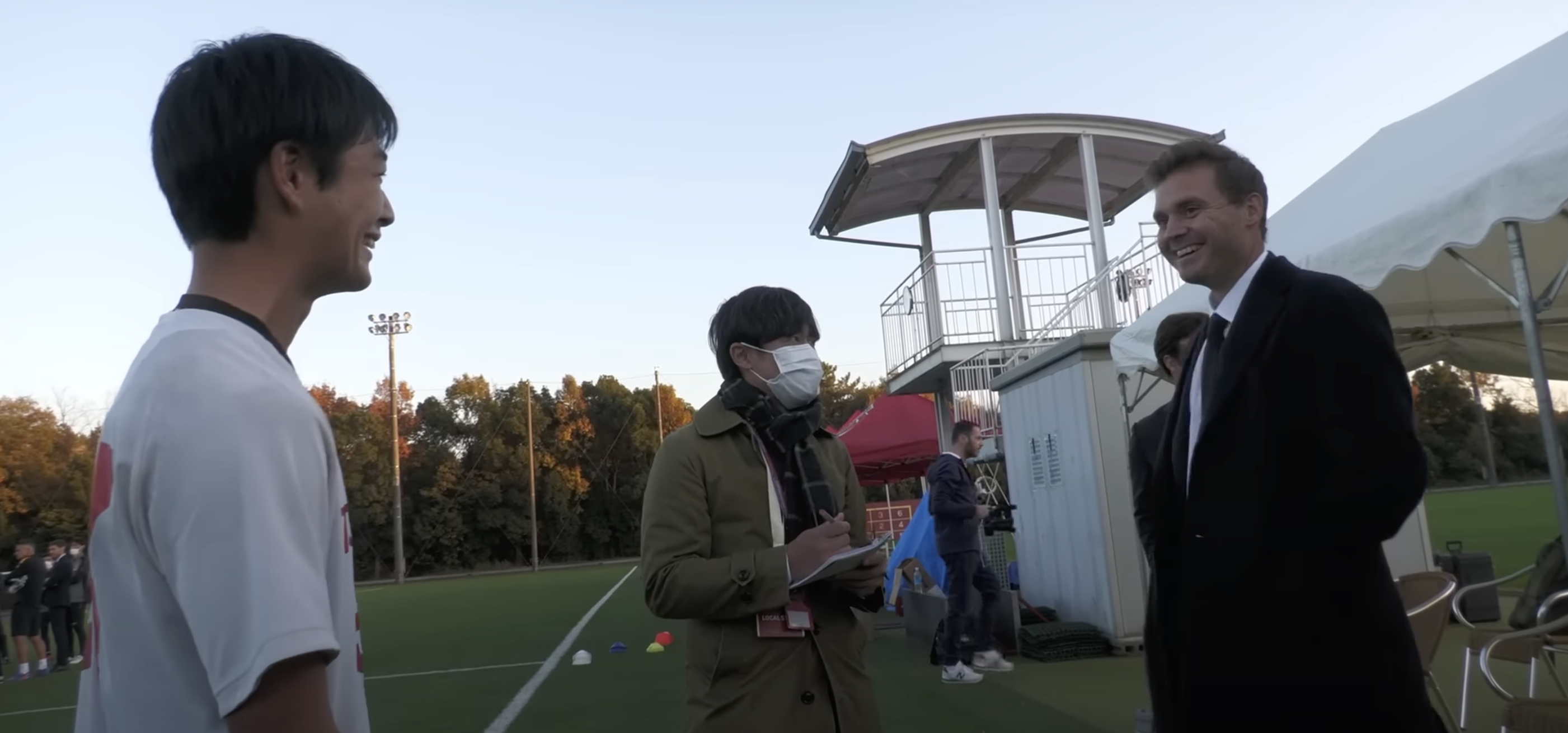 Ryan Friedkin e un calciatore del Nagoya Grampus Under 18