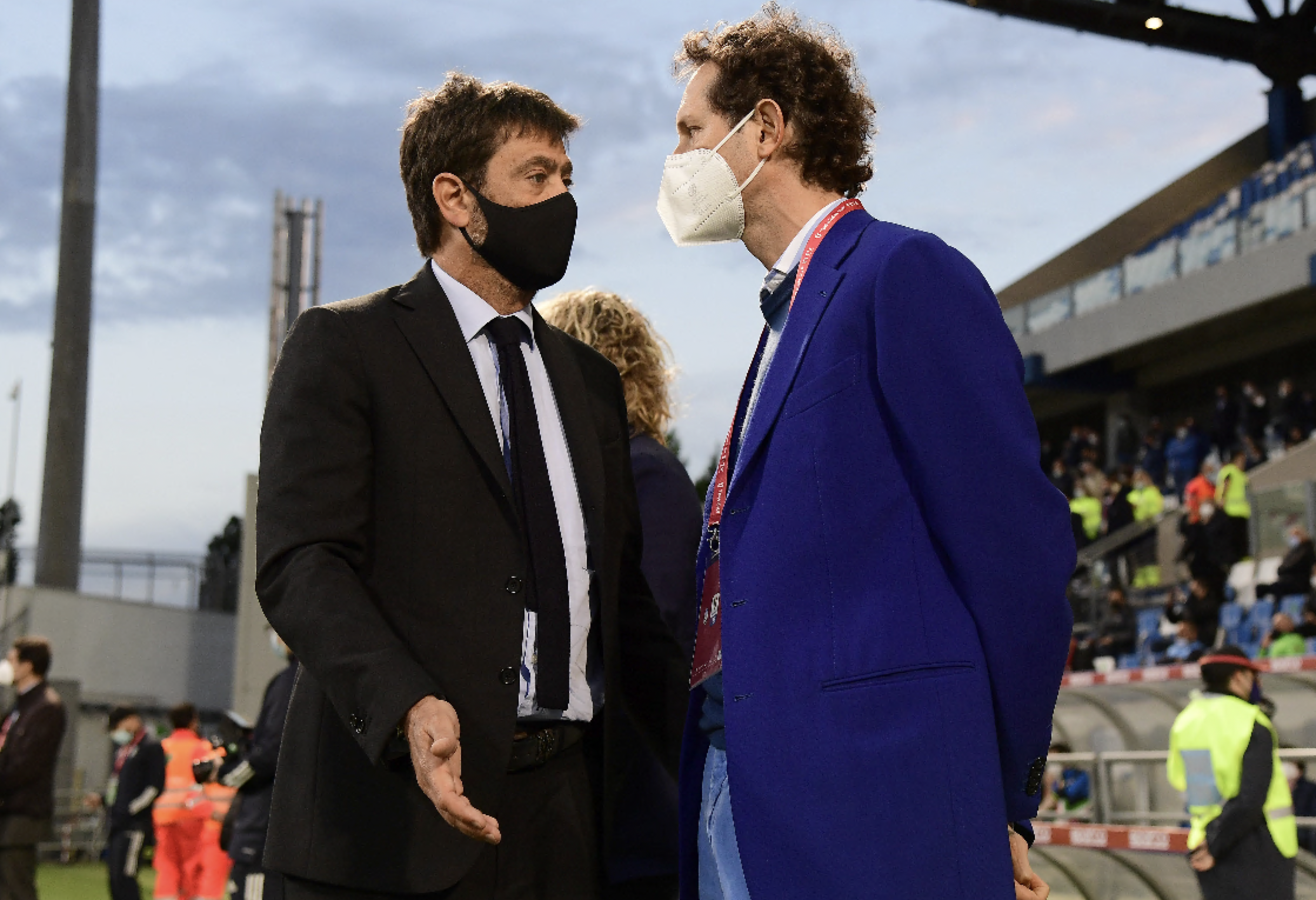 Andrea Agnelli a colloquio con John Elkann