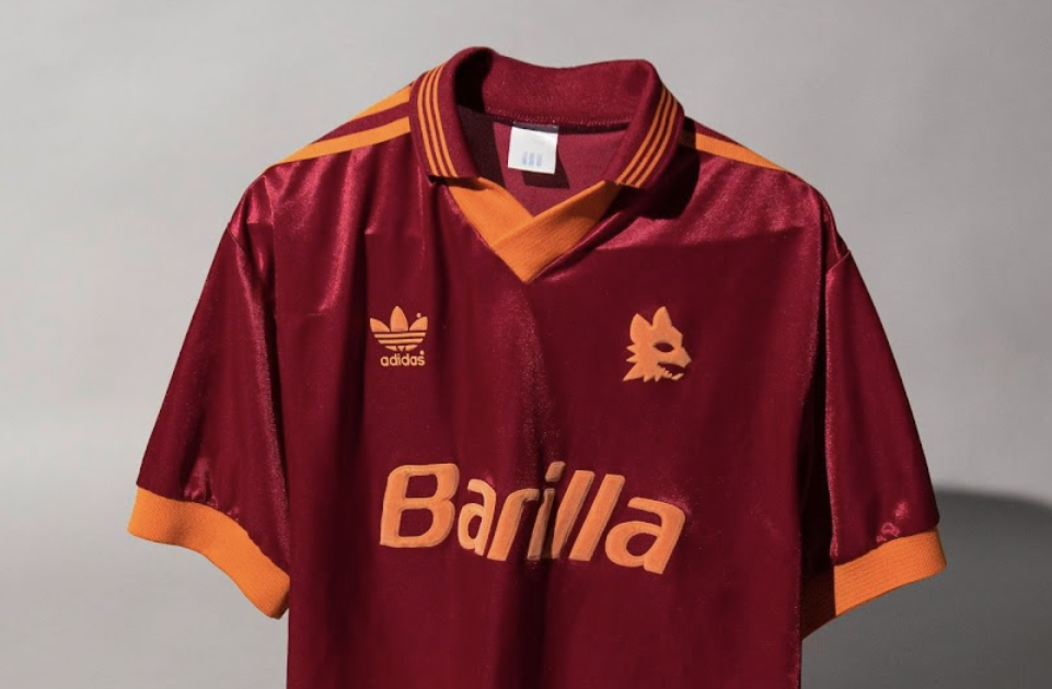 La maglia delle stagioni 1992/93 e 1993/94