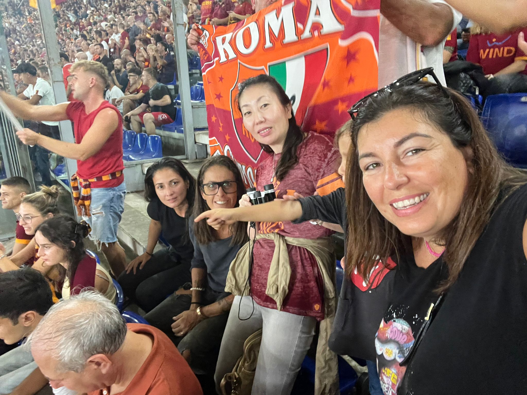 Noriko Wada allo Stadio Olimpico