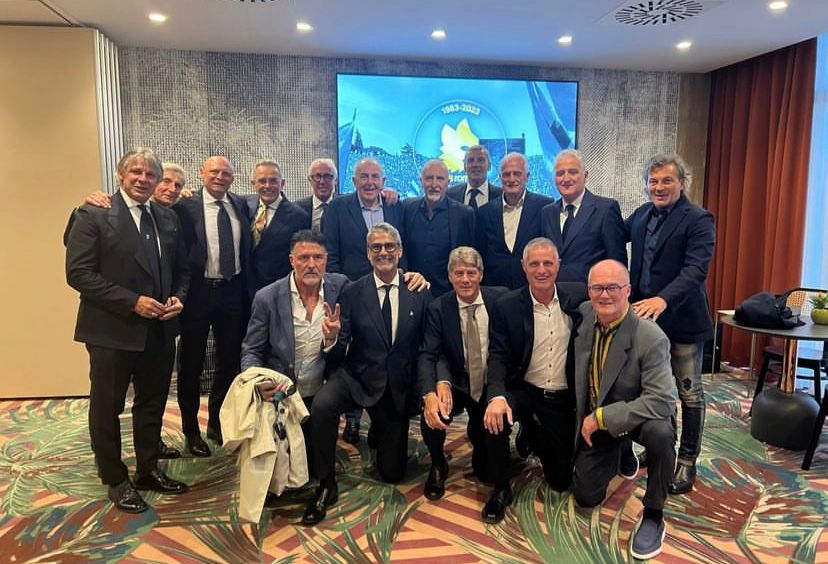 I campioni dell'83 a cena