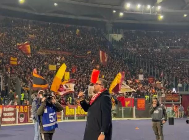 Marco Conidi allo Stadio Olimpico