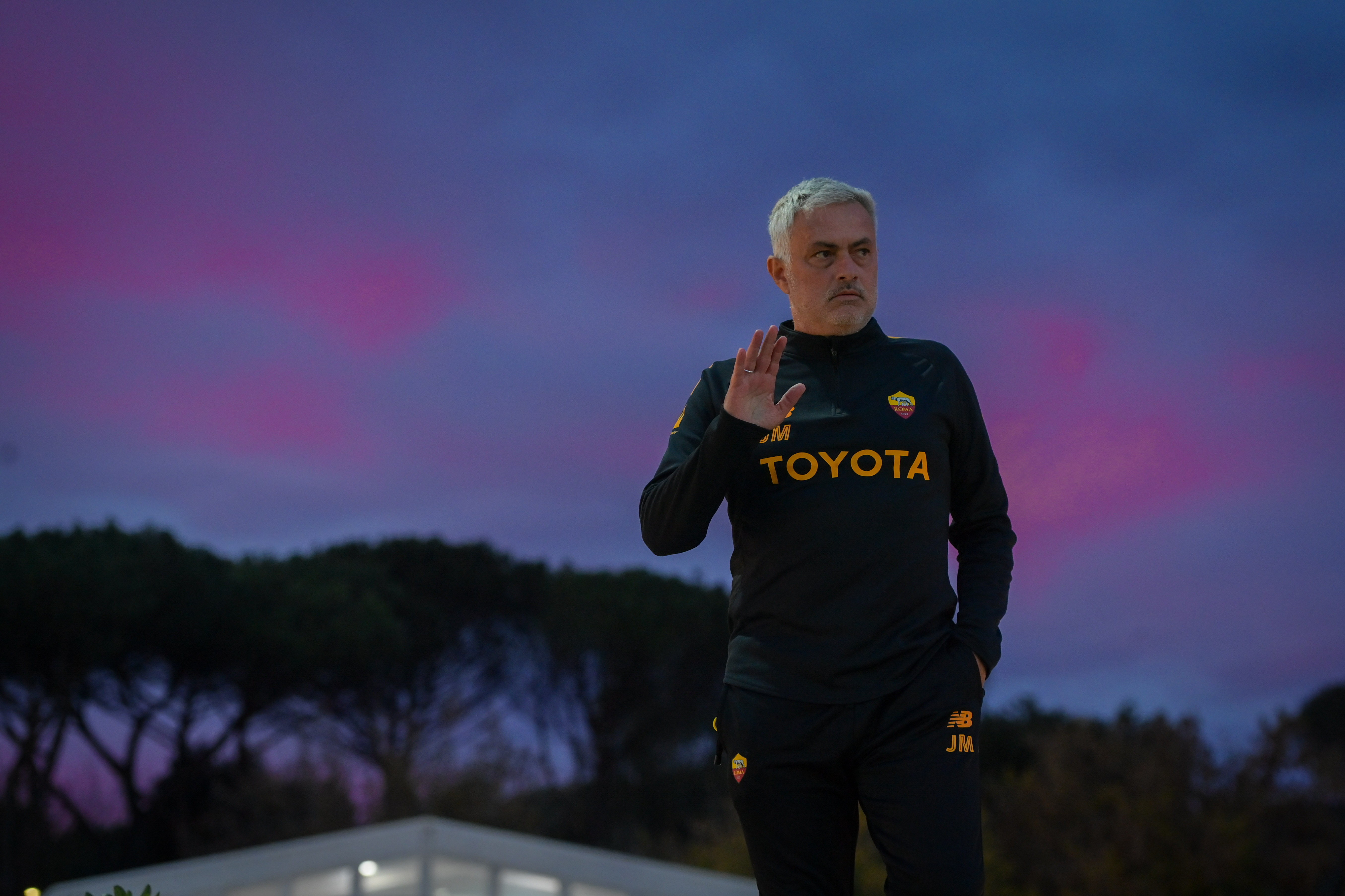 Mourinho a Trigoria