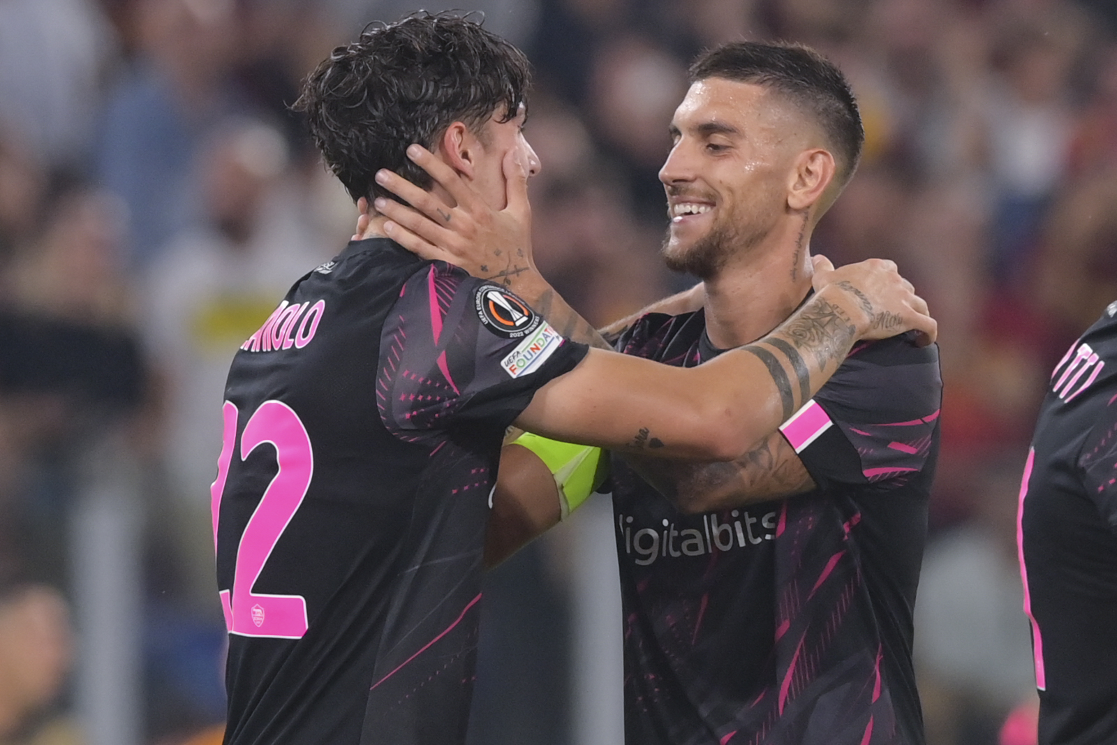 Pellegrini e Zaniolo (As Roma via Getty Images)