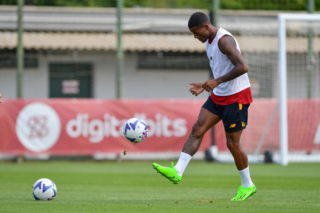 Wijnaldum in allenamento 