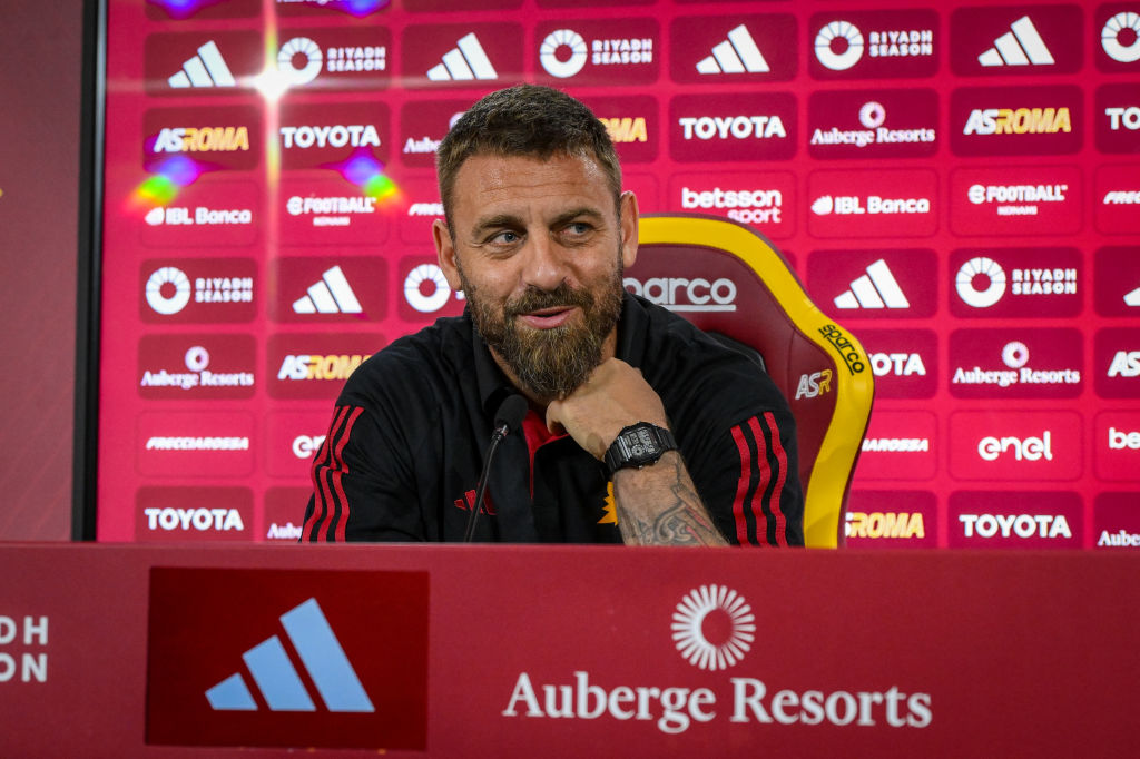 De Rossi in conferenza 