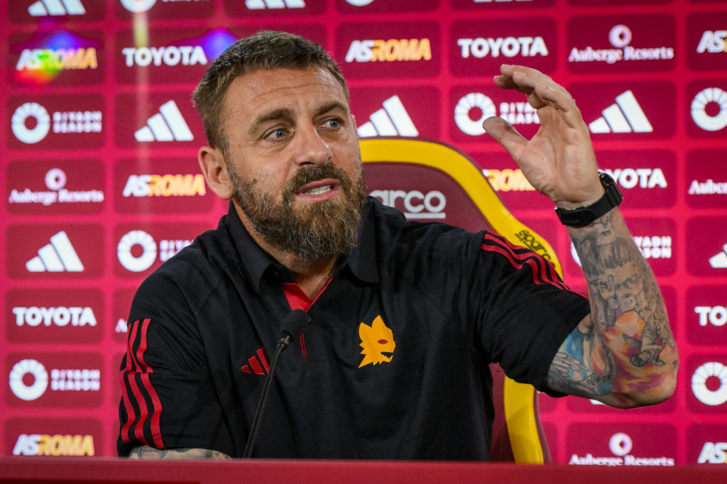 De Rossi in conferenza 