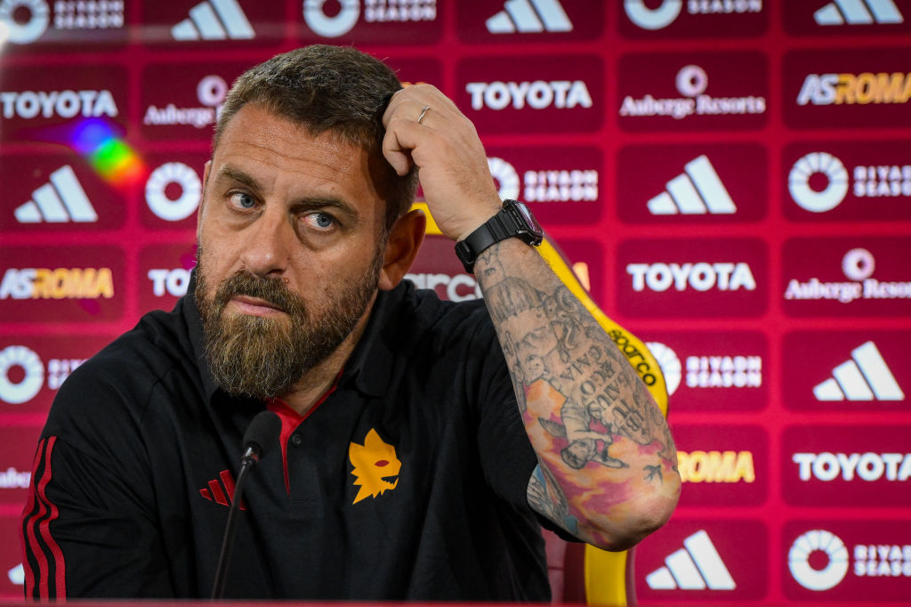De Rossi in conferenza 