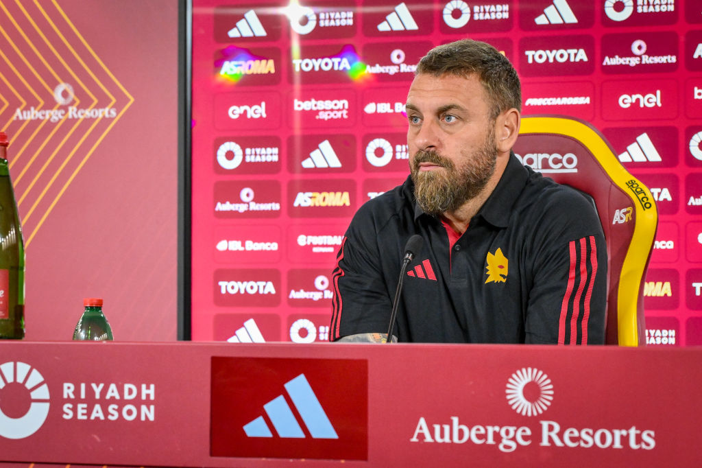 De Rossi in conferenza 