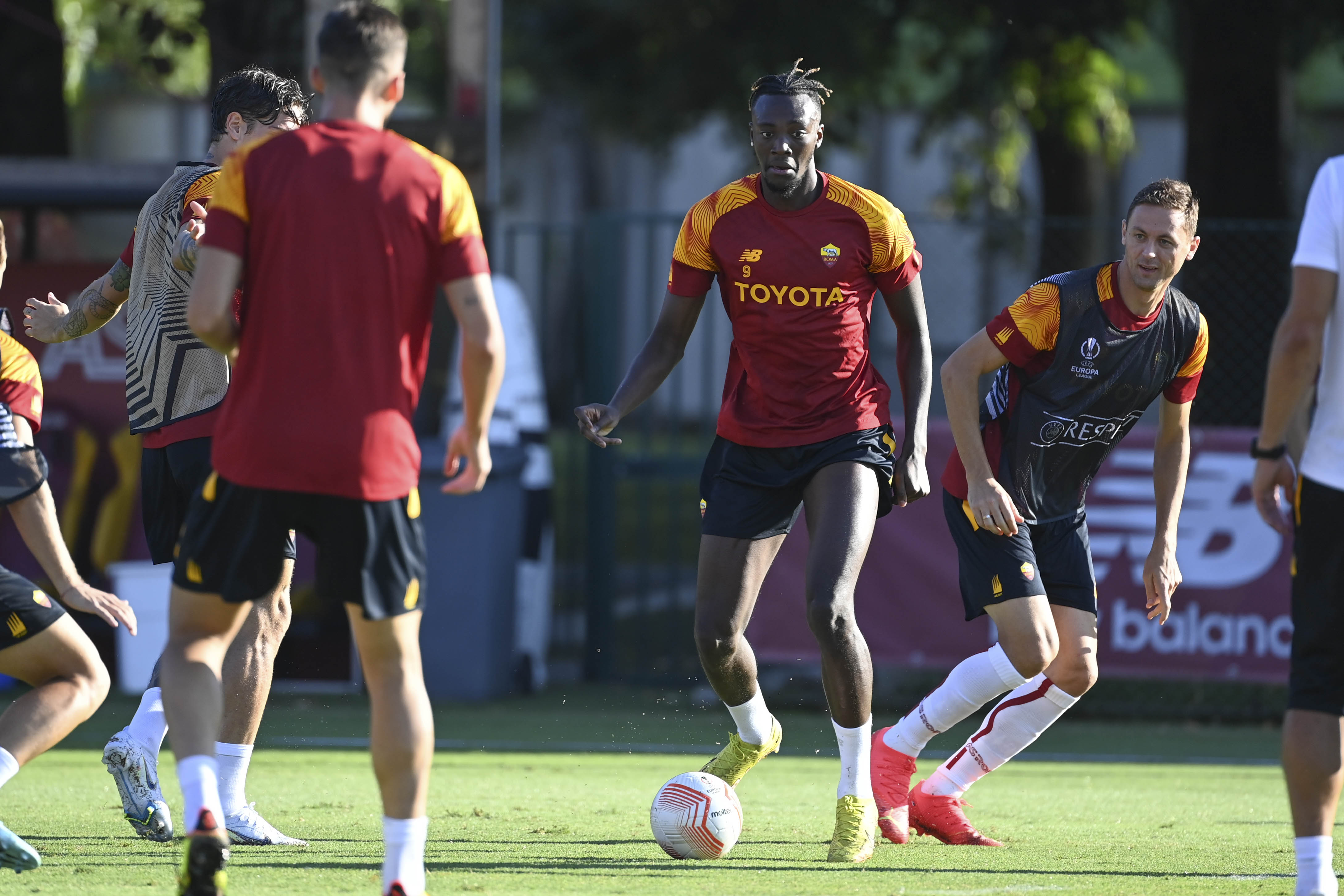 Tammy Abraham in azione (As Roma via Getty Images)