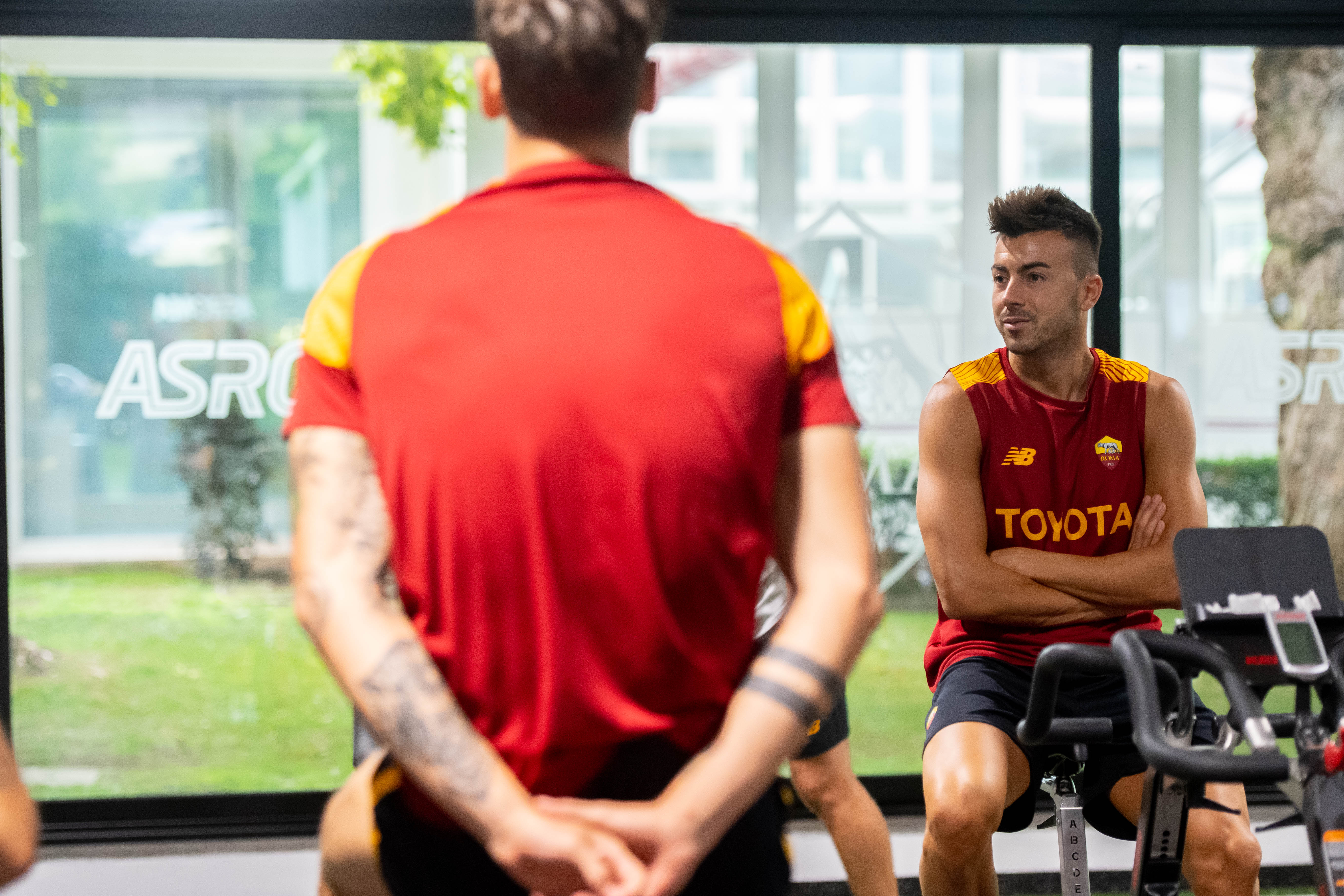 El Shaarawy parla sulla cyclette 