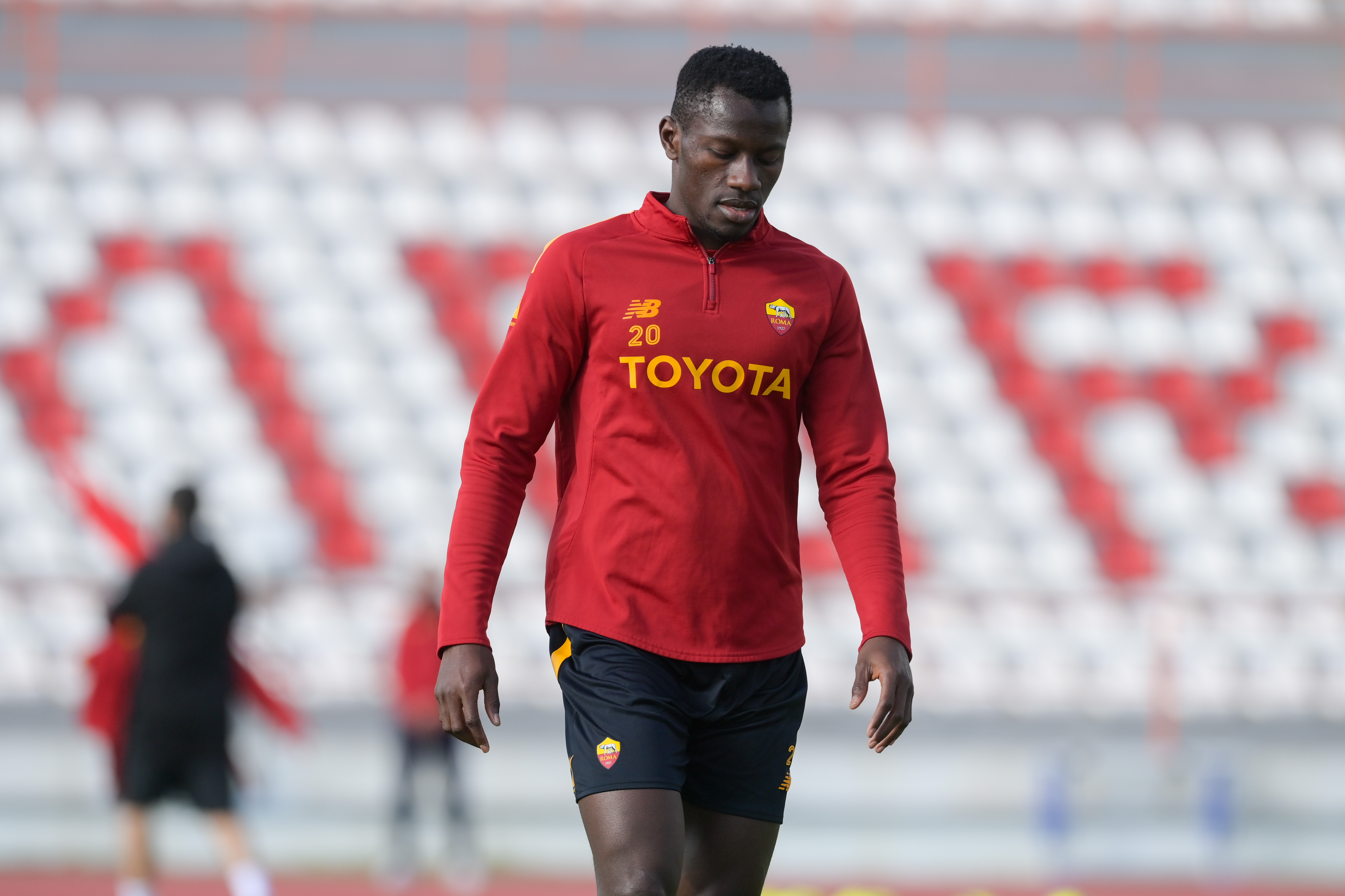 Camara in allenamento (As Roma via Getty Images)