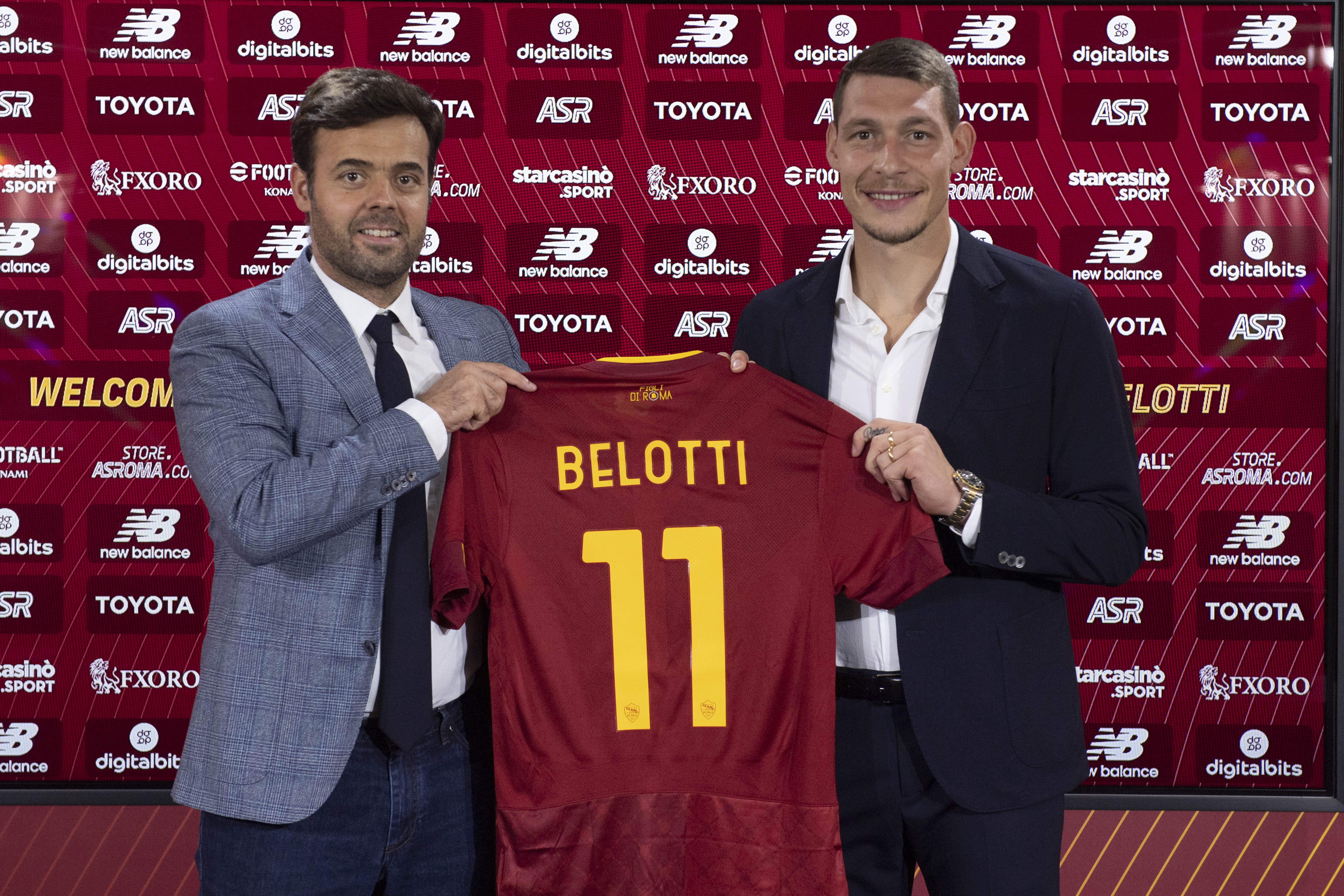 La conferenza stampa di presentazione di Belotti