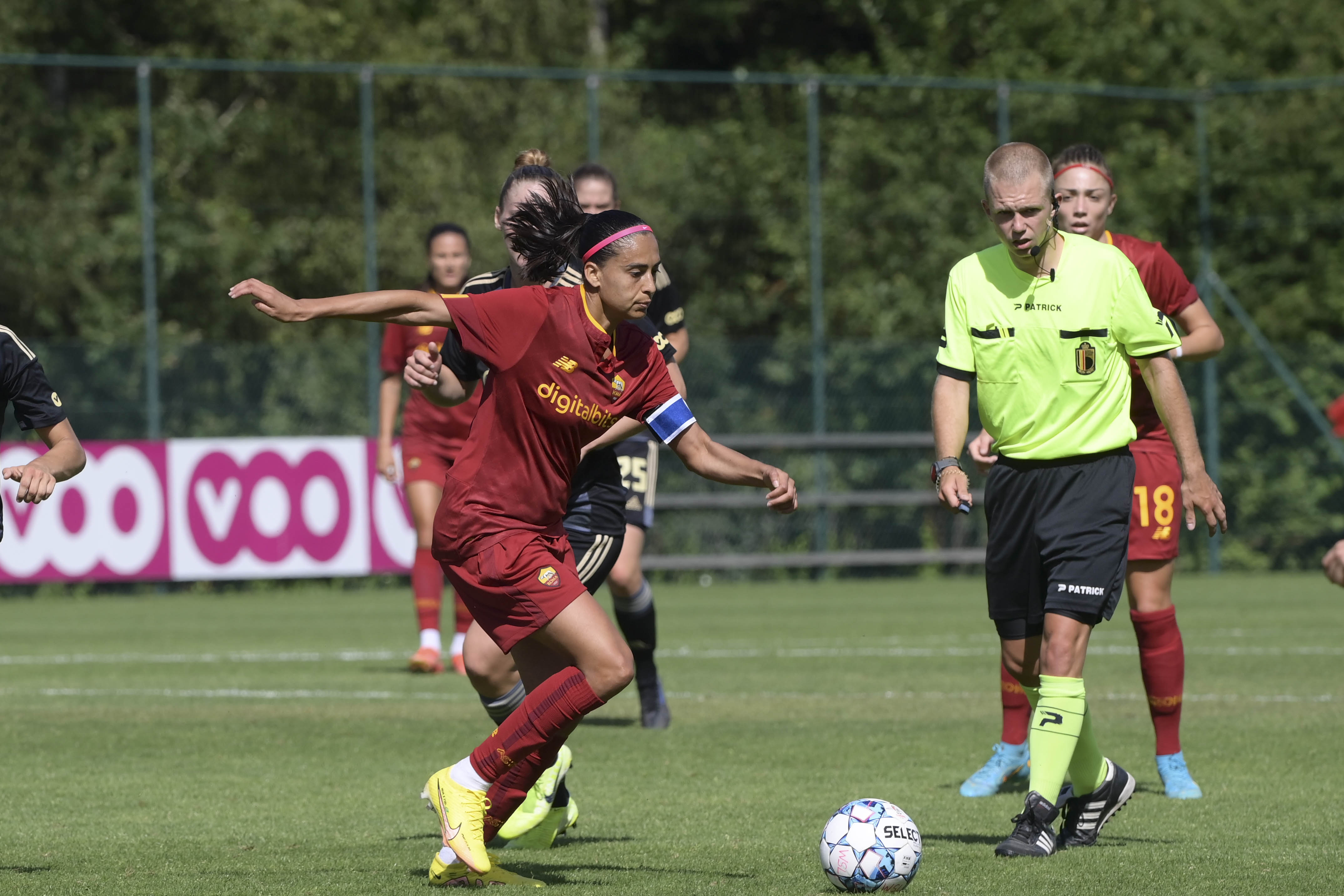 Andressa Alves durante il match