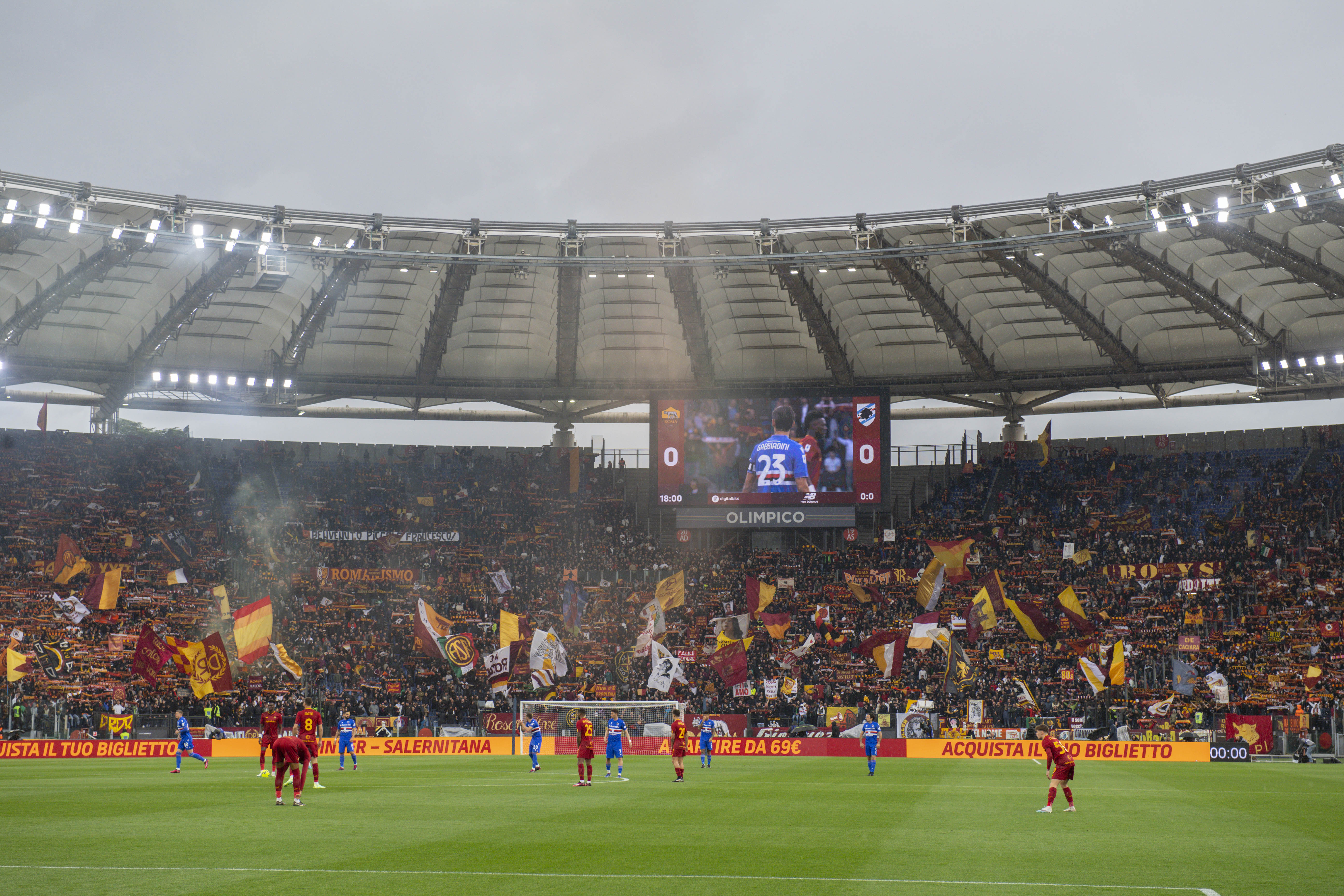 Visuale dello Stadio Olimpico