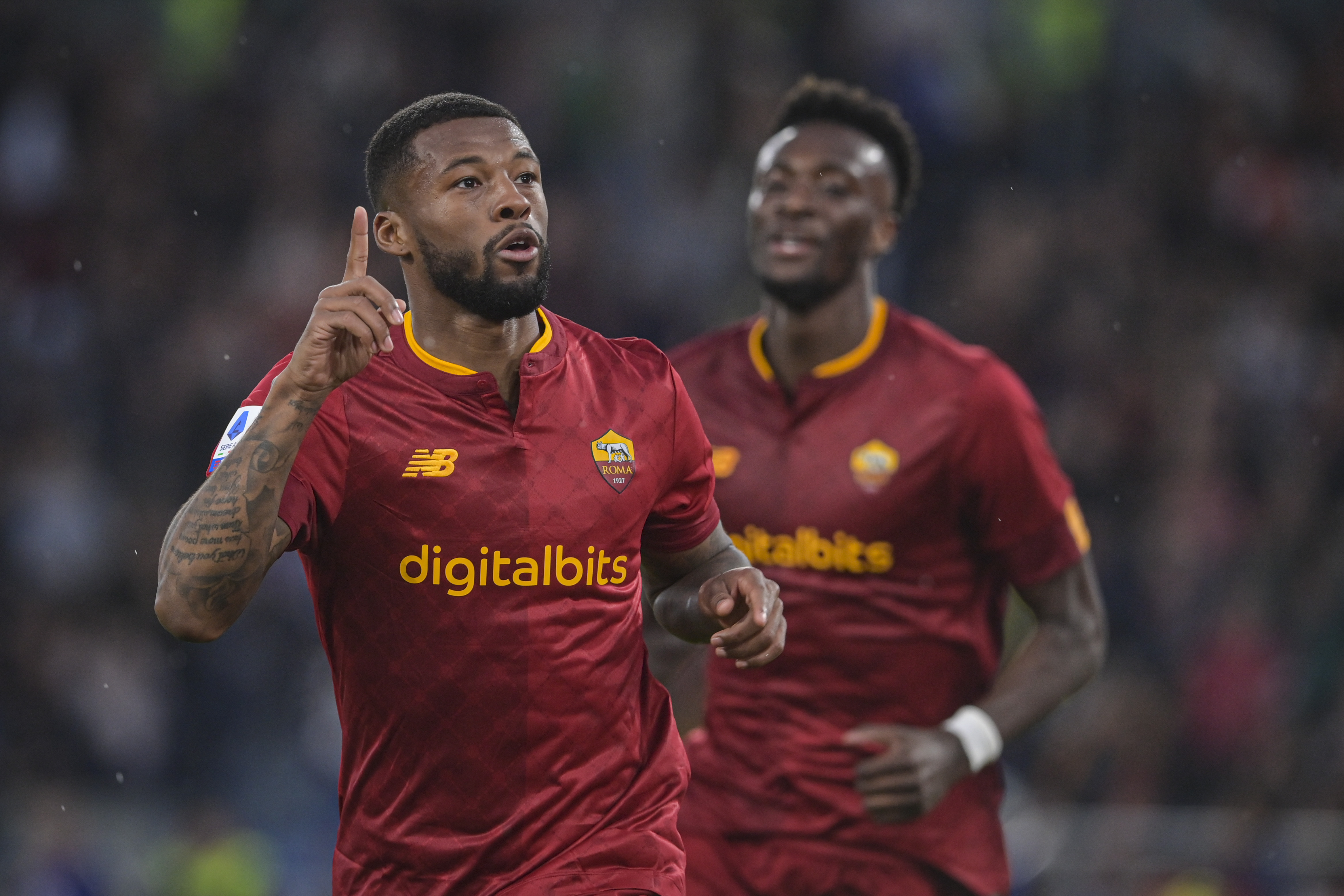 Georginio Wijnaldum dopo il gol