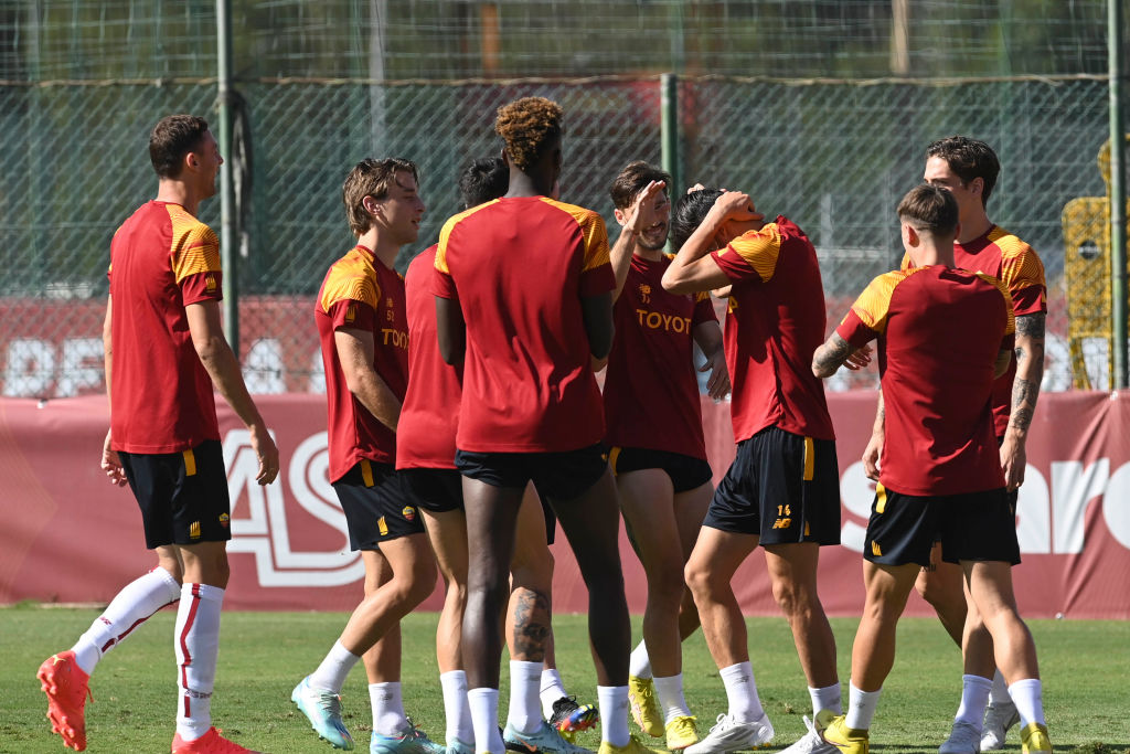 La squadra (As Roma via Getty Images)
