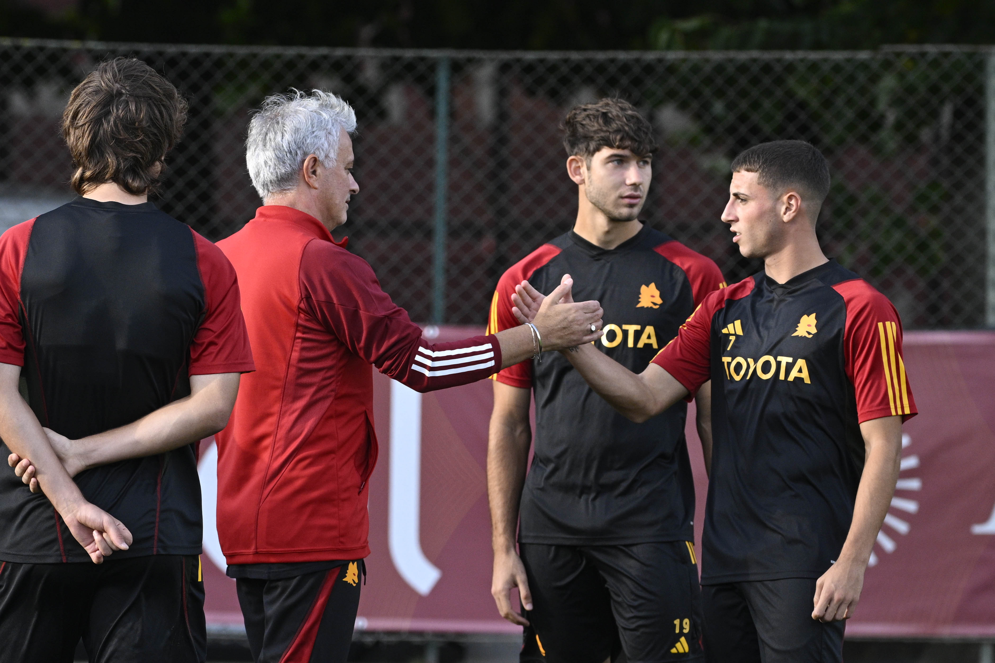 Mourinho, D\'Alessio e Cherubini