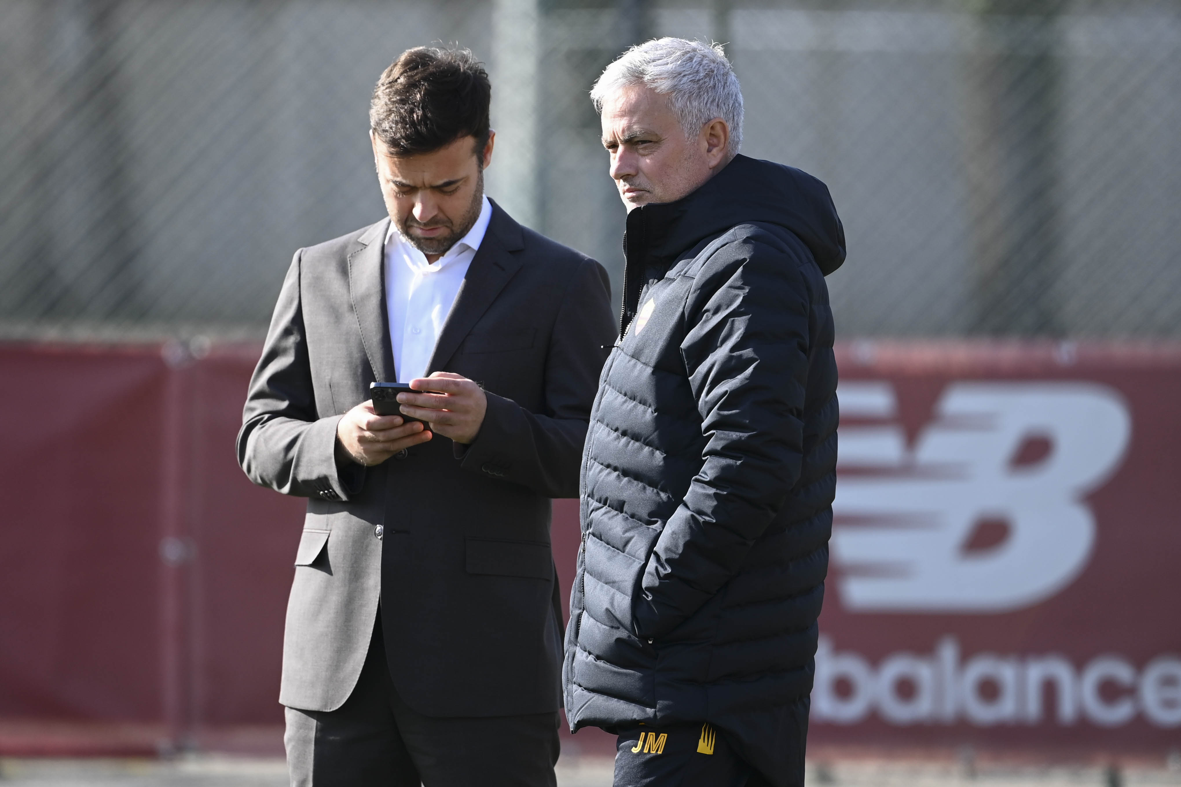 Tiago Pinto e José Mourinho