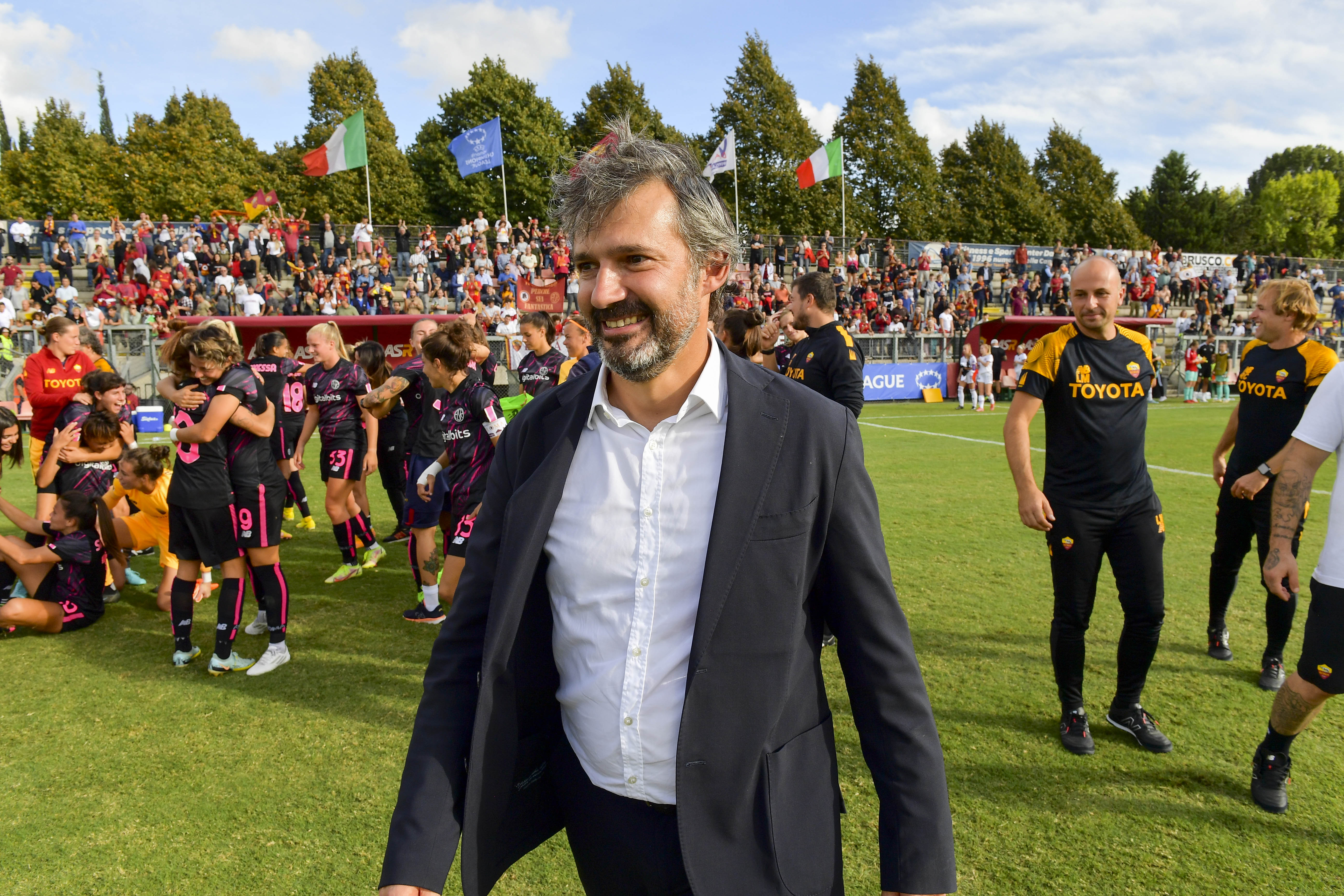 Mister Alessandro Spugna (As Roma via Getty Images)