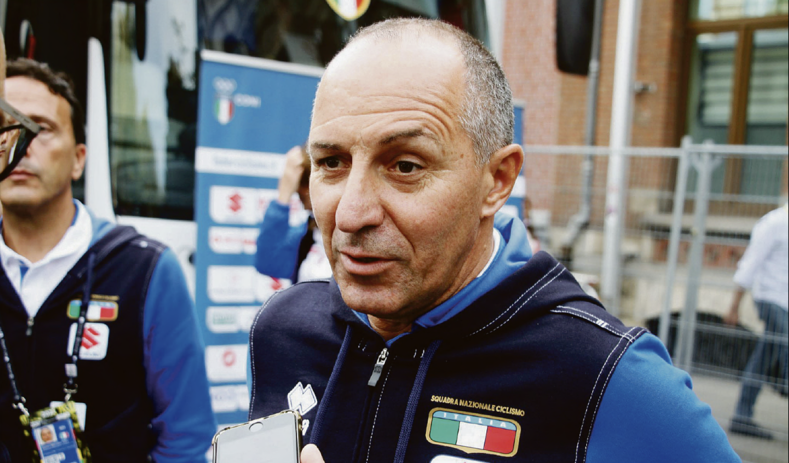 Il presidente della Federazione Ciclistica Italiana Cordiano Dagnoni