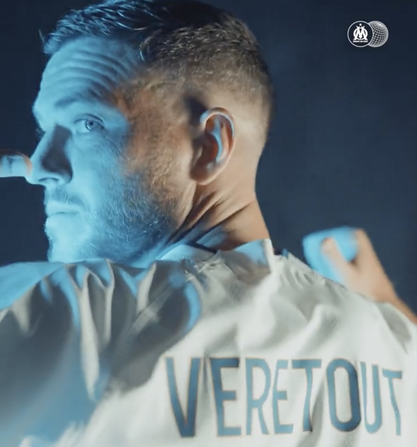 Jordan Veretout con la maglia del Marsiglia