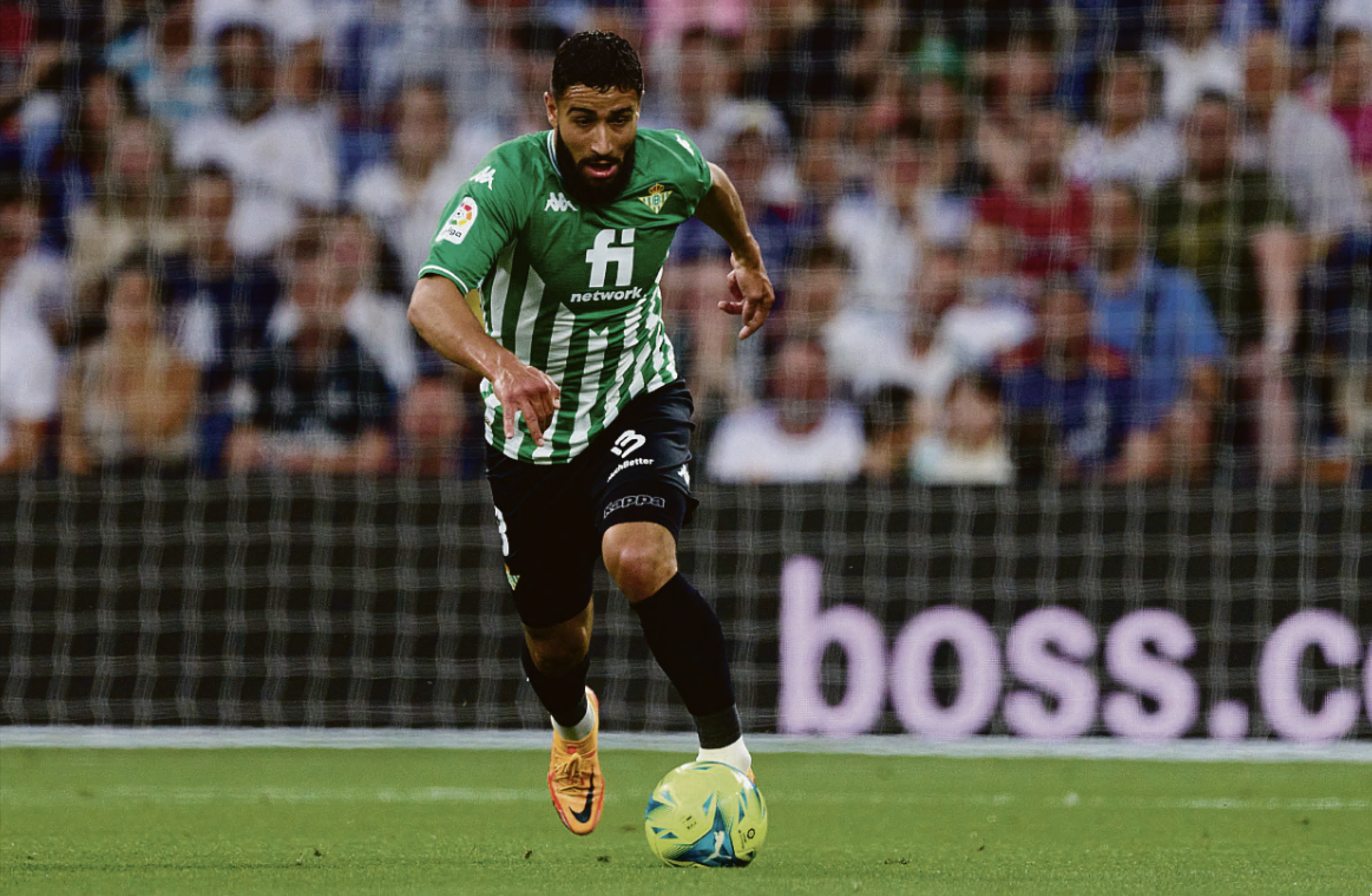 Nabil Fekir con la maglia del Real Betis