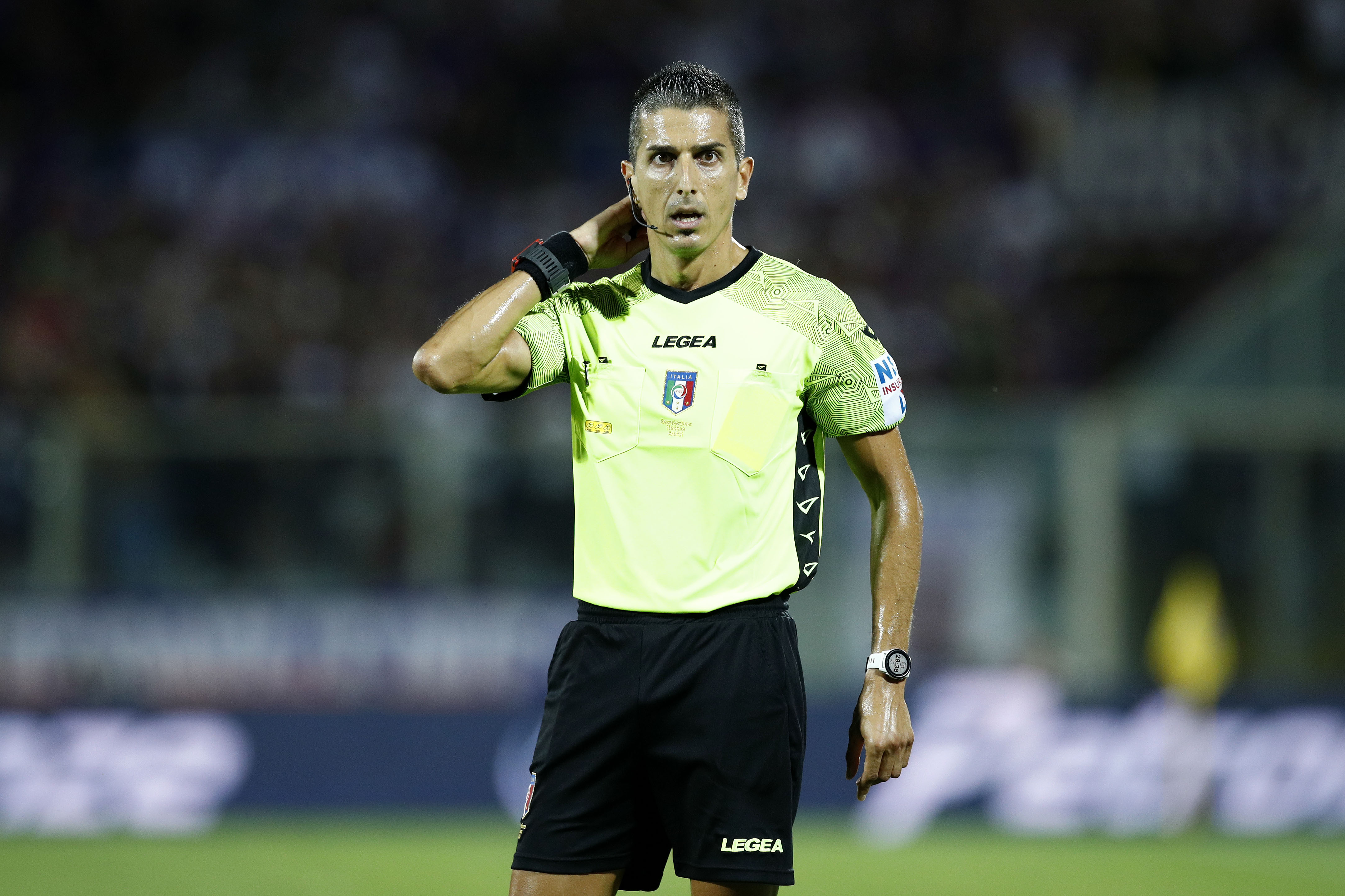 Livio Marinelli, arbitro