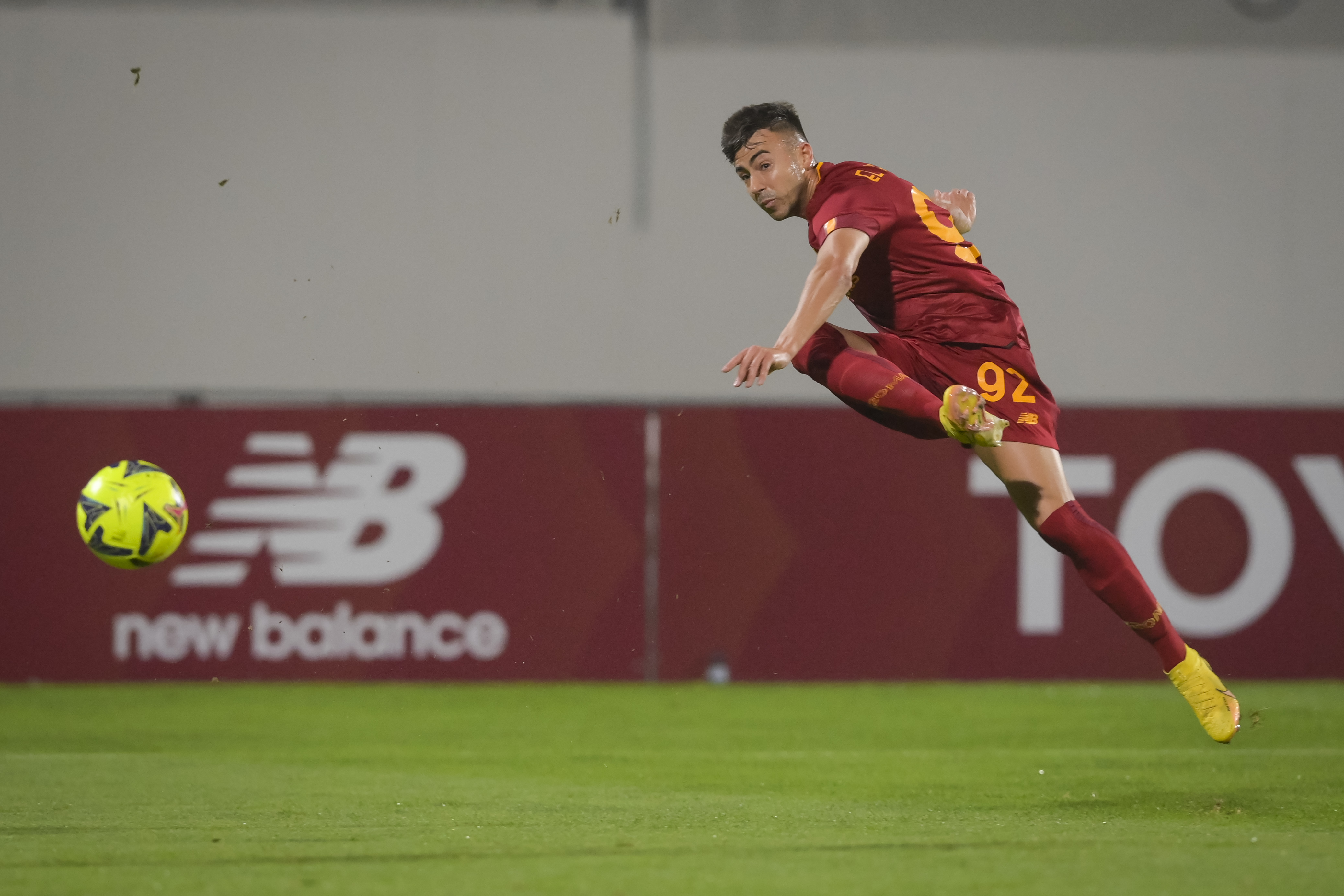 El Shaarawy in campo con la Roma