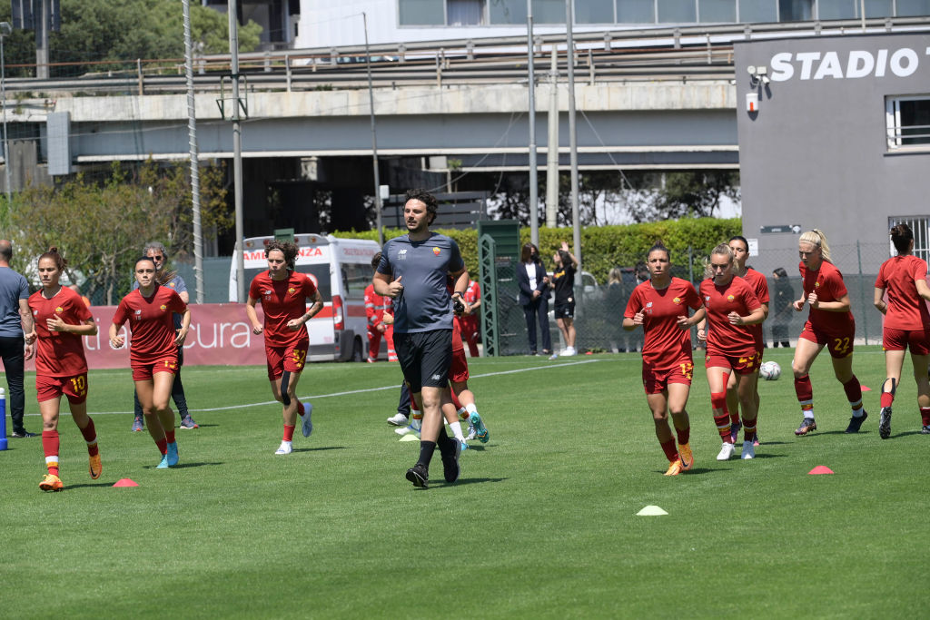 Ritiro As Roma Femminile (As Roma via Getty Images)