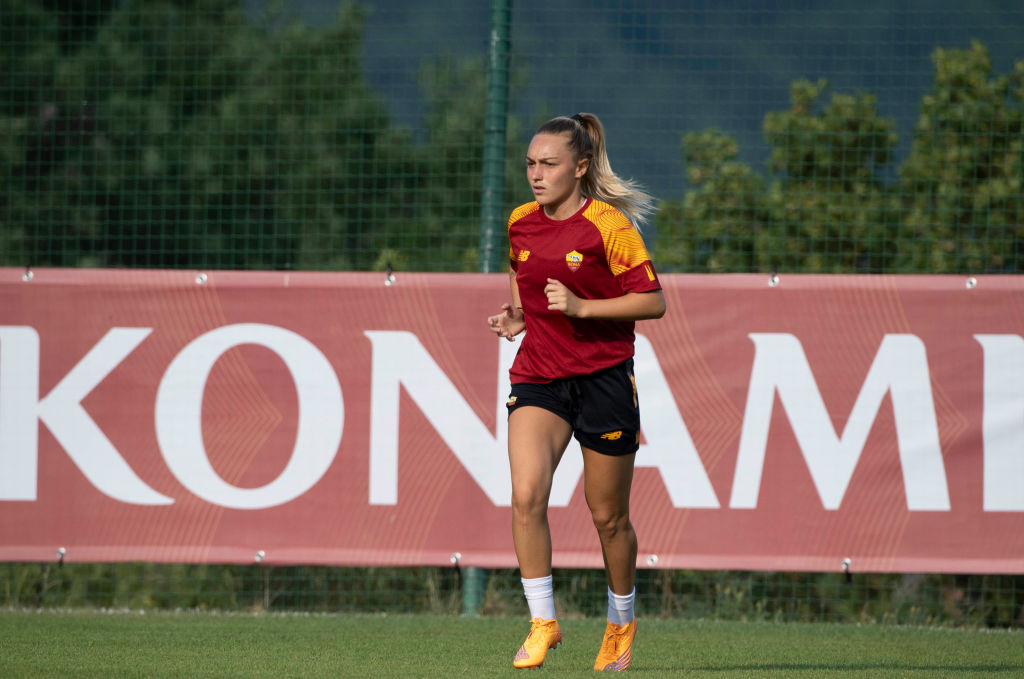 Giada Greggi in allenamento