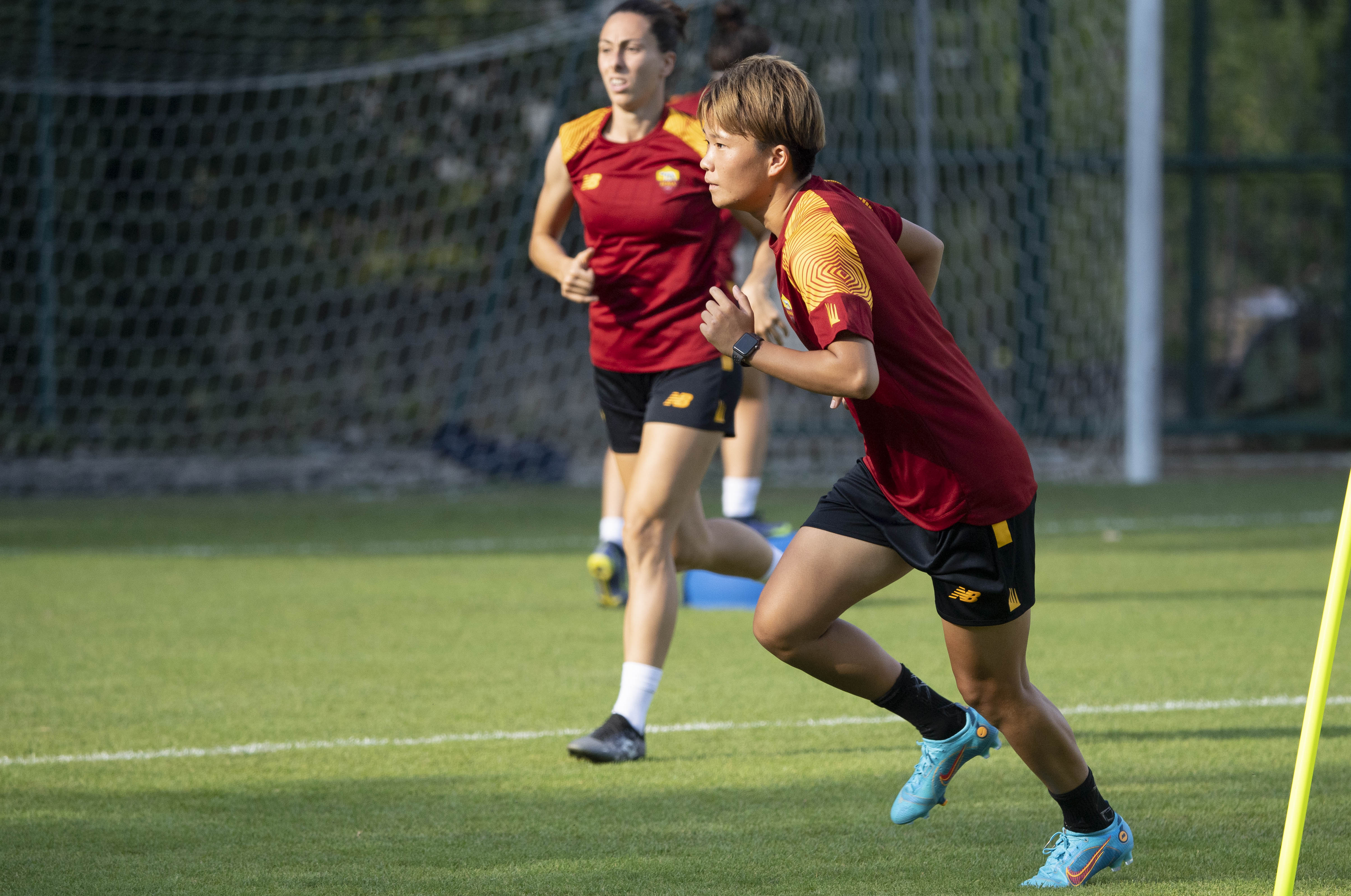 Moeka Minami in allenamento a Cascia