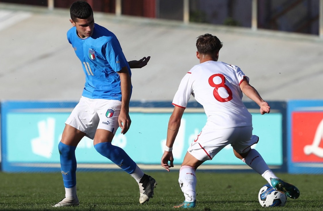 Volpato in campo con l'Italia Under 20