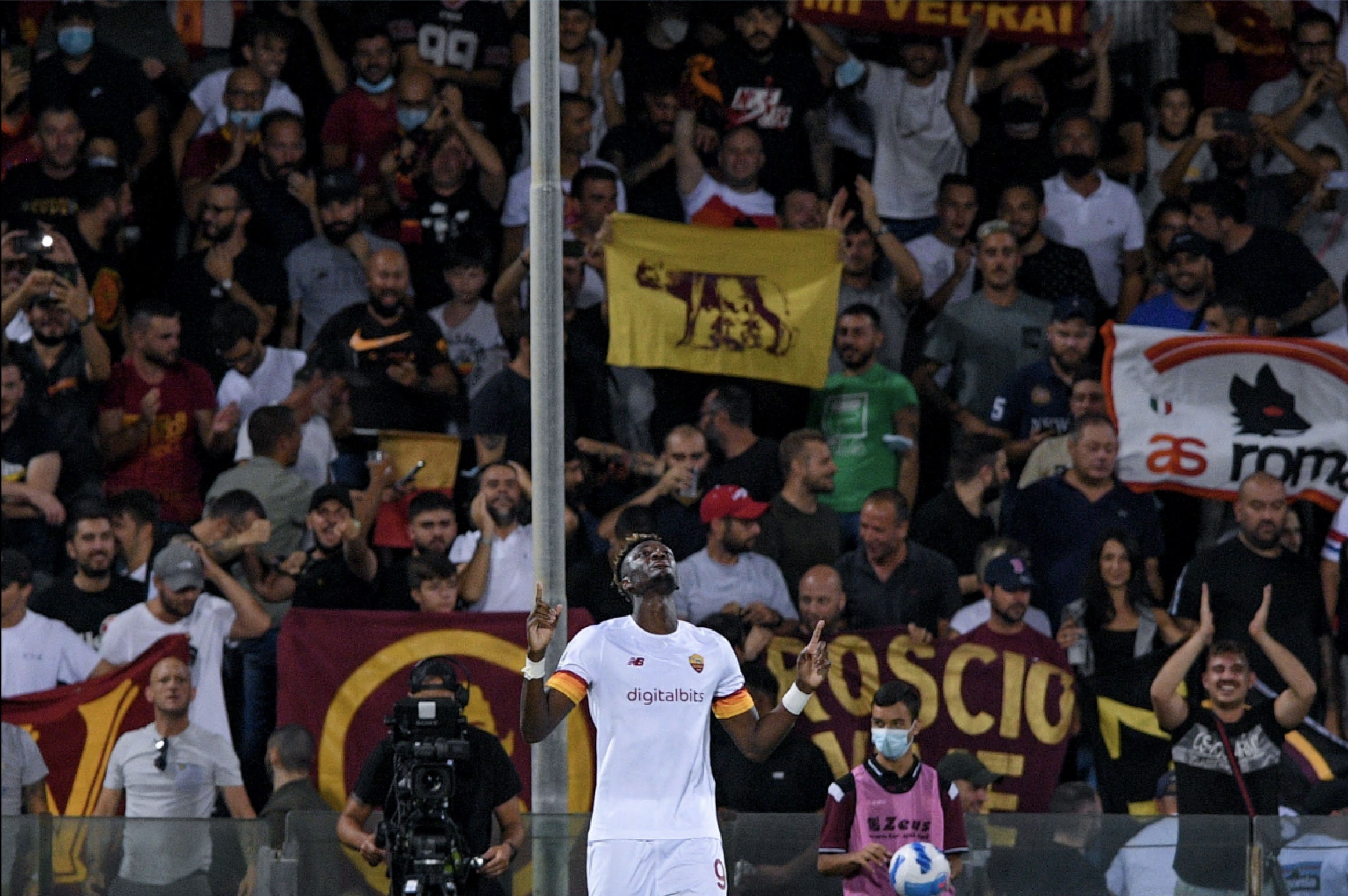 Abraham (As Roma via Getty Images)