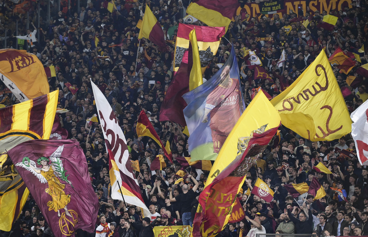 La Curva Sud dell'Olimpico