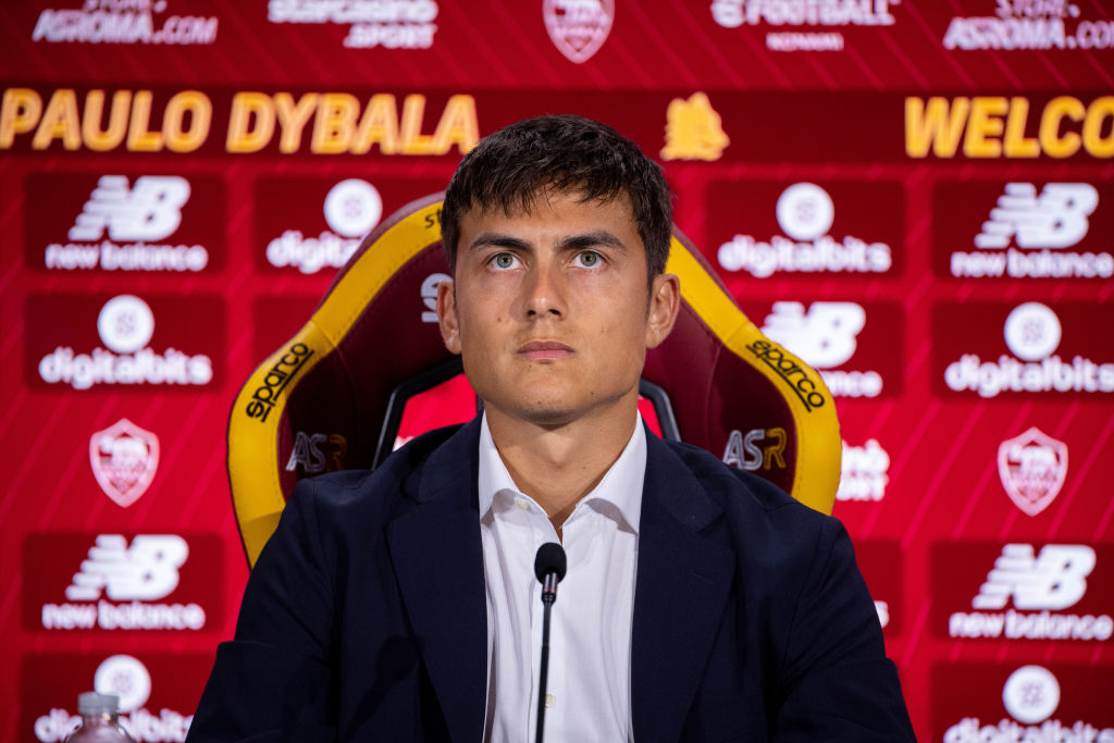 Paulo Dybala nella conferenza stampa di oggi 