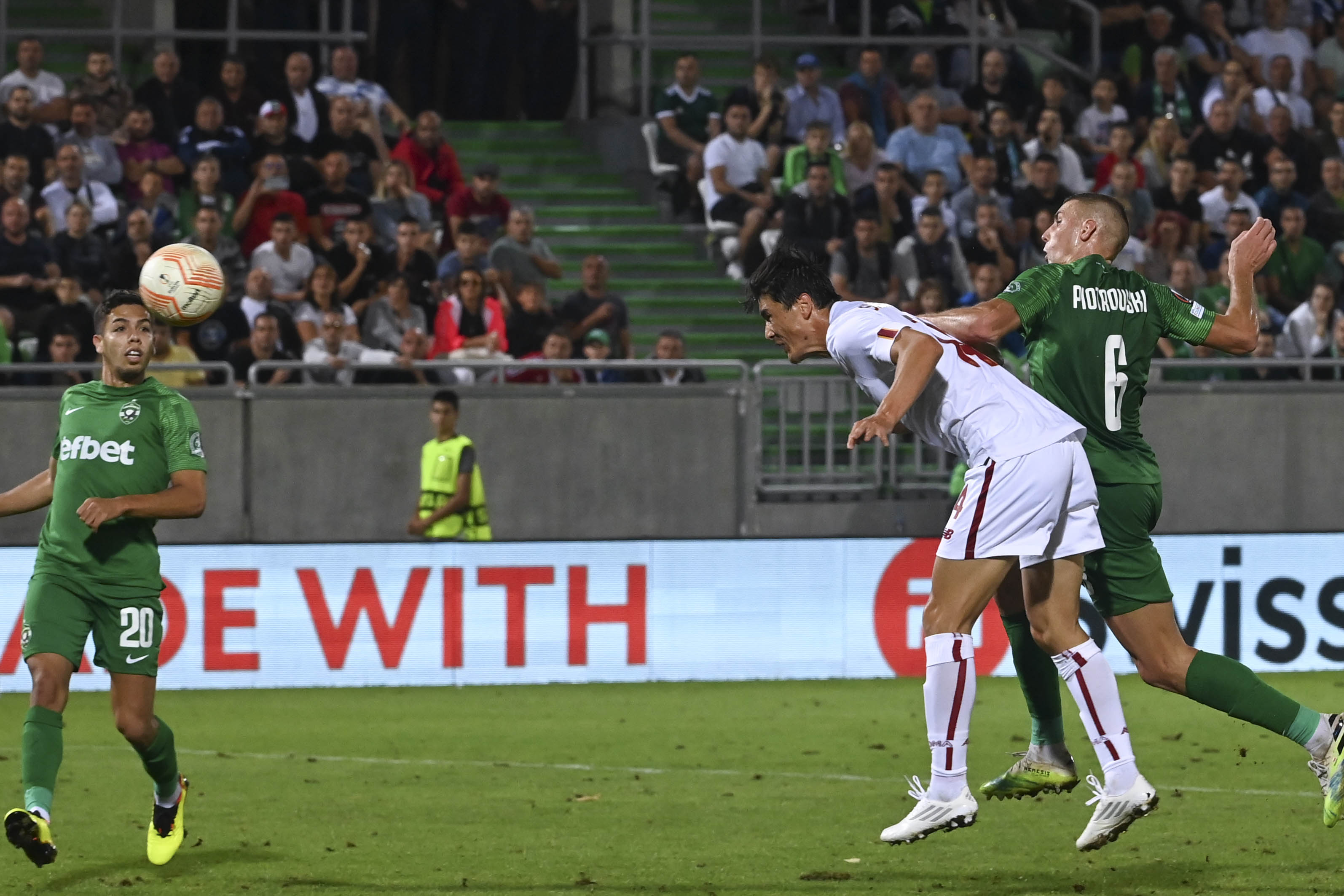 Il gol di Shomurodov contro il Ludogorets