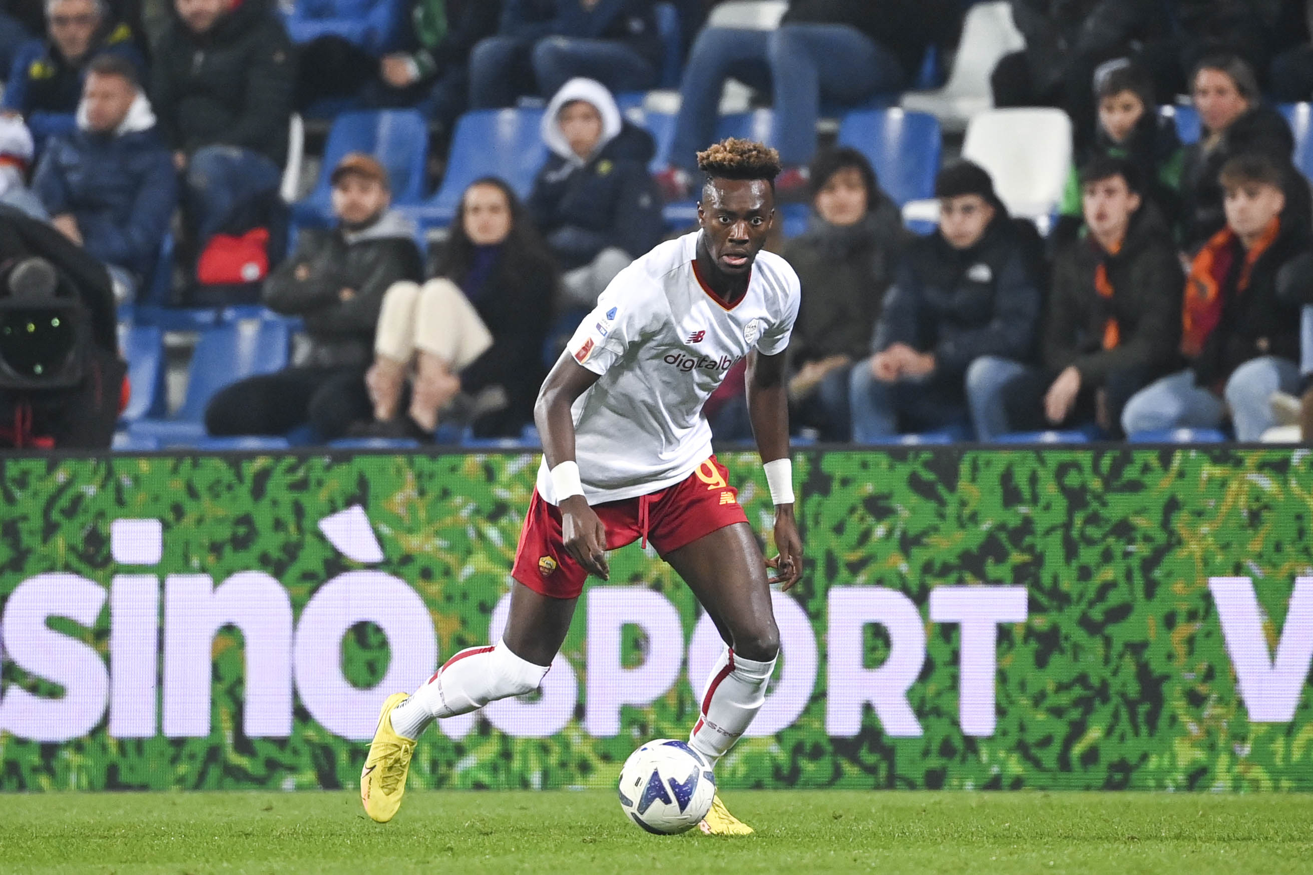 Abraham in campo con la Roma