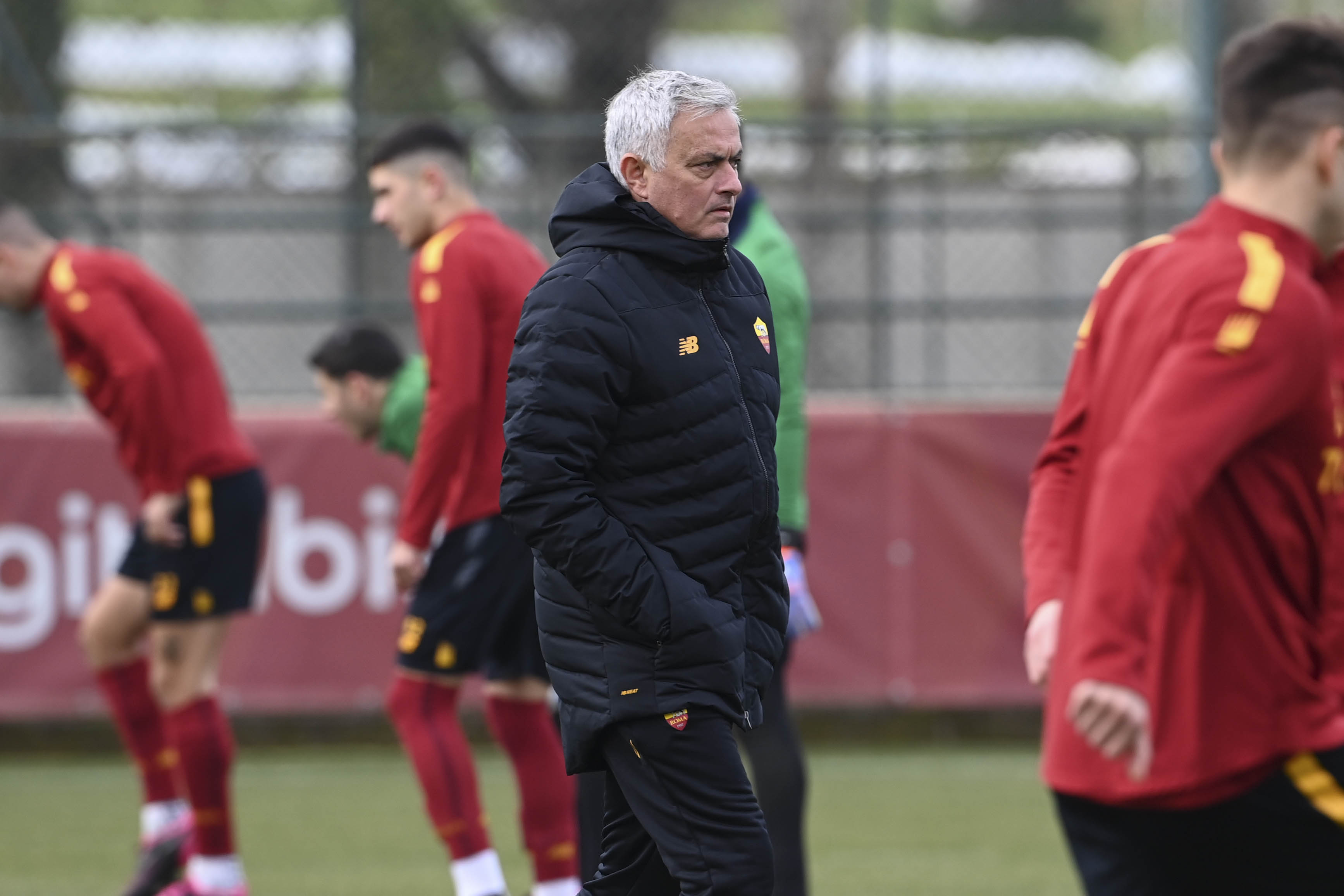 Mourinho a Trigoria