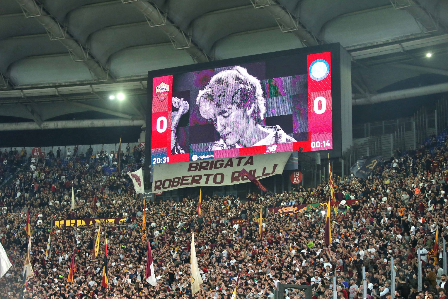 Lo Stadio Olimpico ricorda Francesco Valdiserri