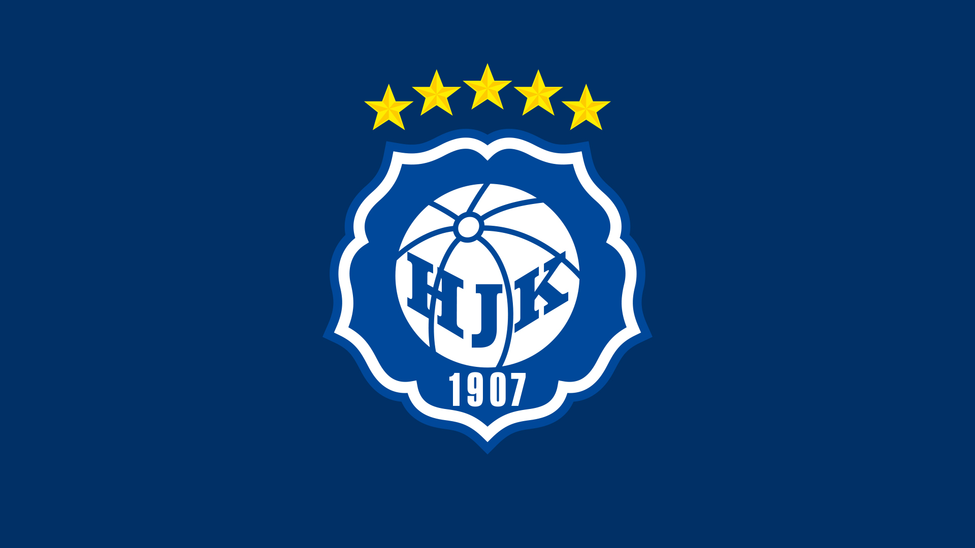 Il logo dell'Helsinki, avversario domani della Roma in Europa League