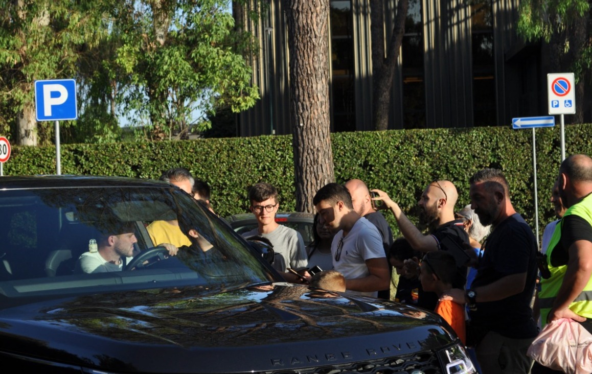 Veretout a Trigoria 