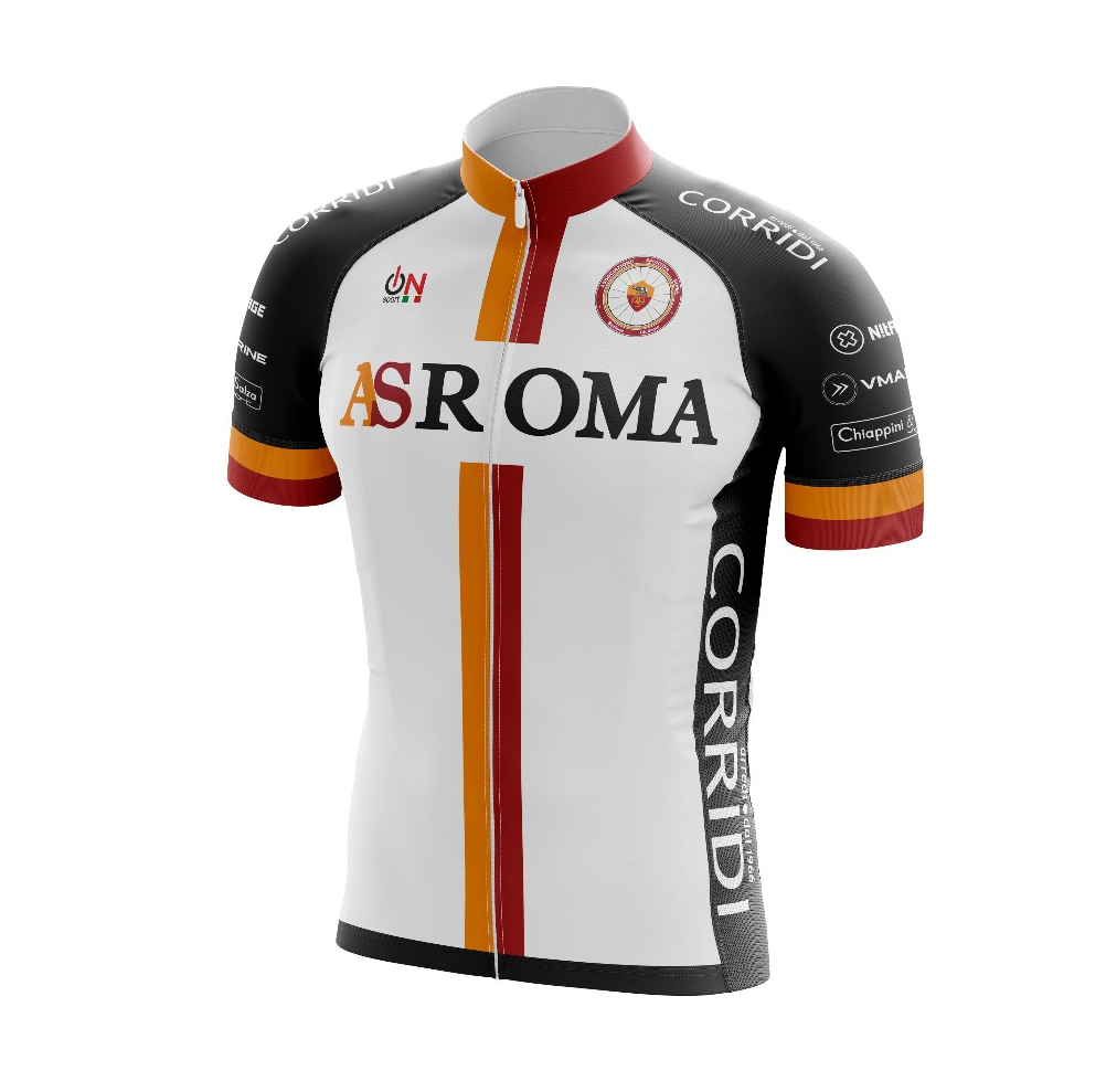 Maglia AS Roma ciclismo